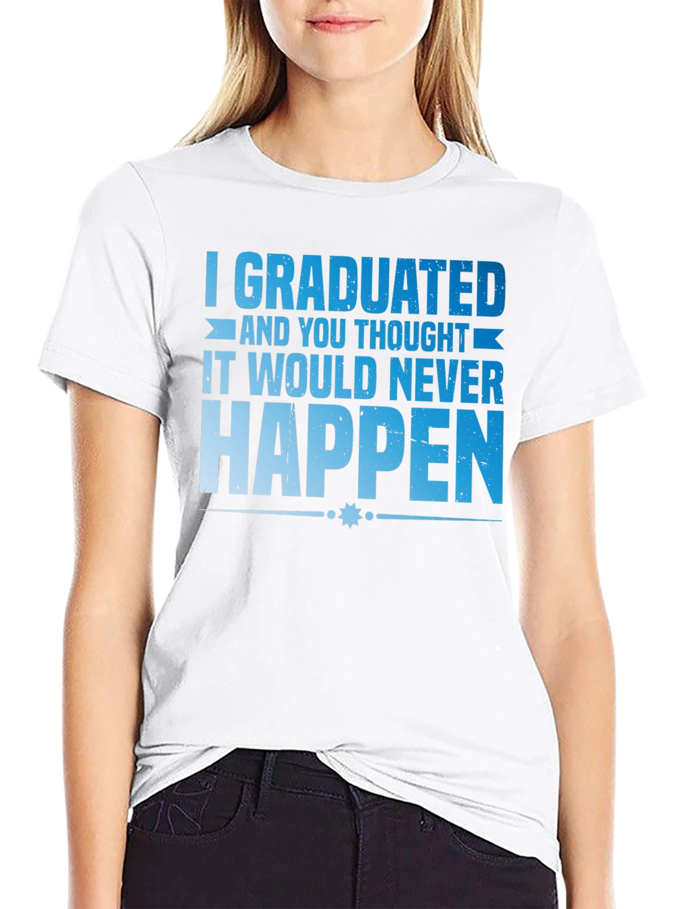 Graduated Tee - Funny Graduation T-Shirt