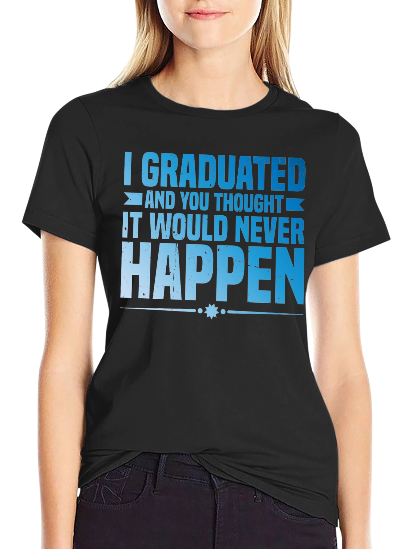 Graduated Tee - Funny Graduation T-Shirt