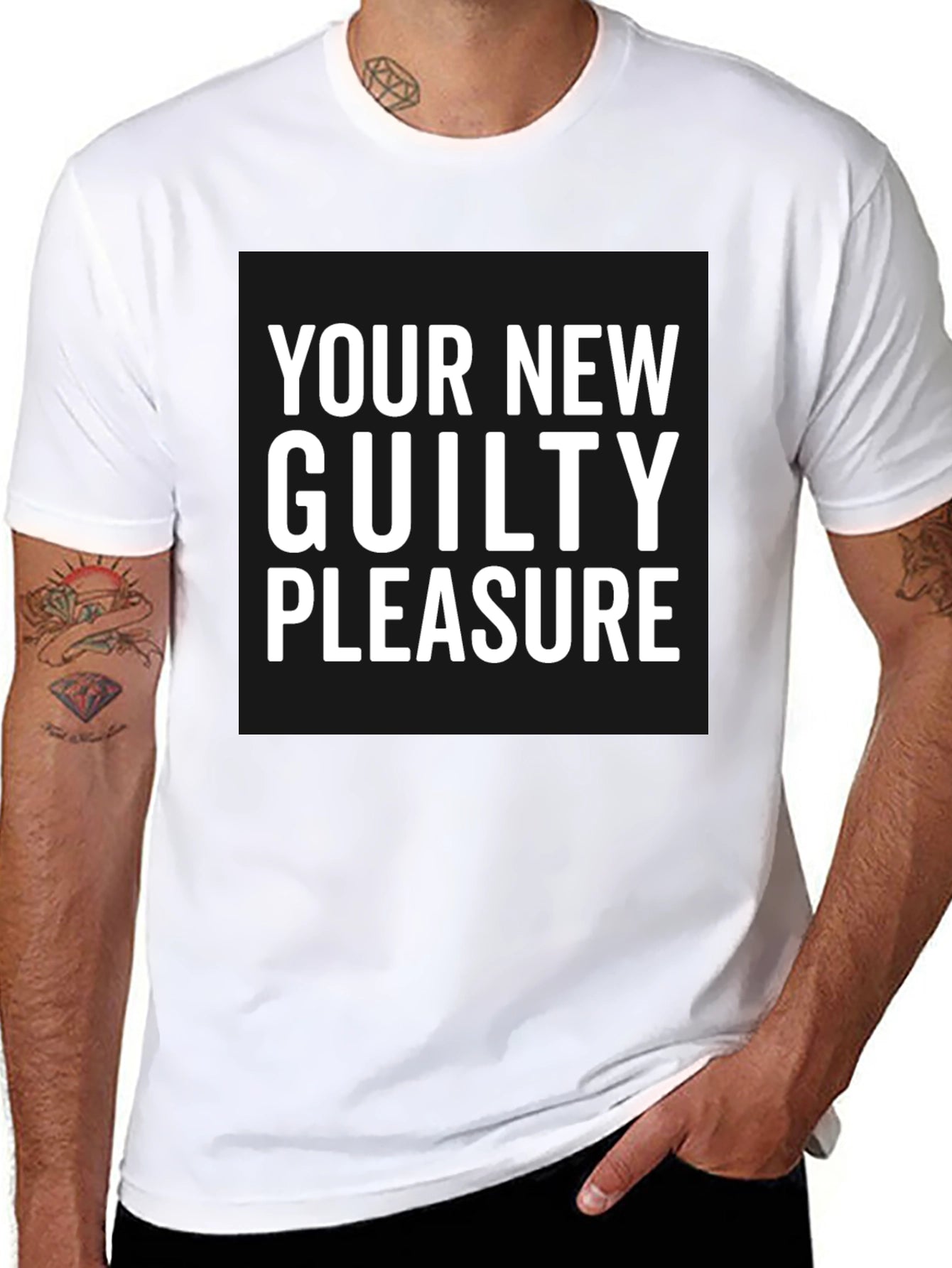 Your New Guilty Pleasure Black T-Shirt