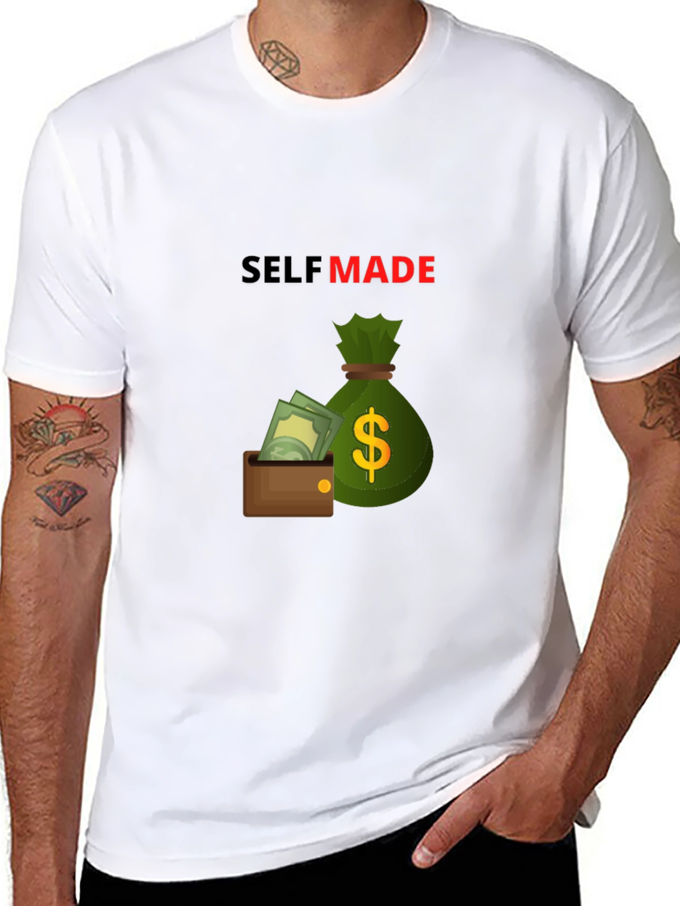 Self Made Graphic Tee