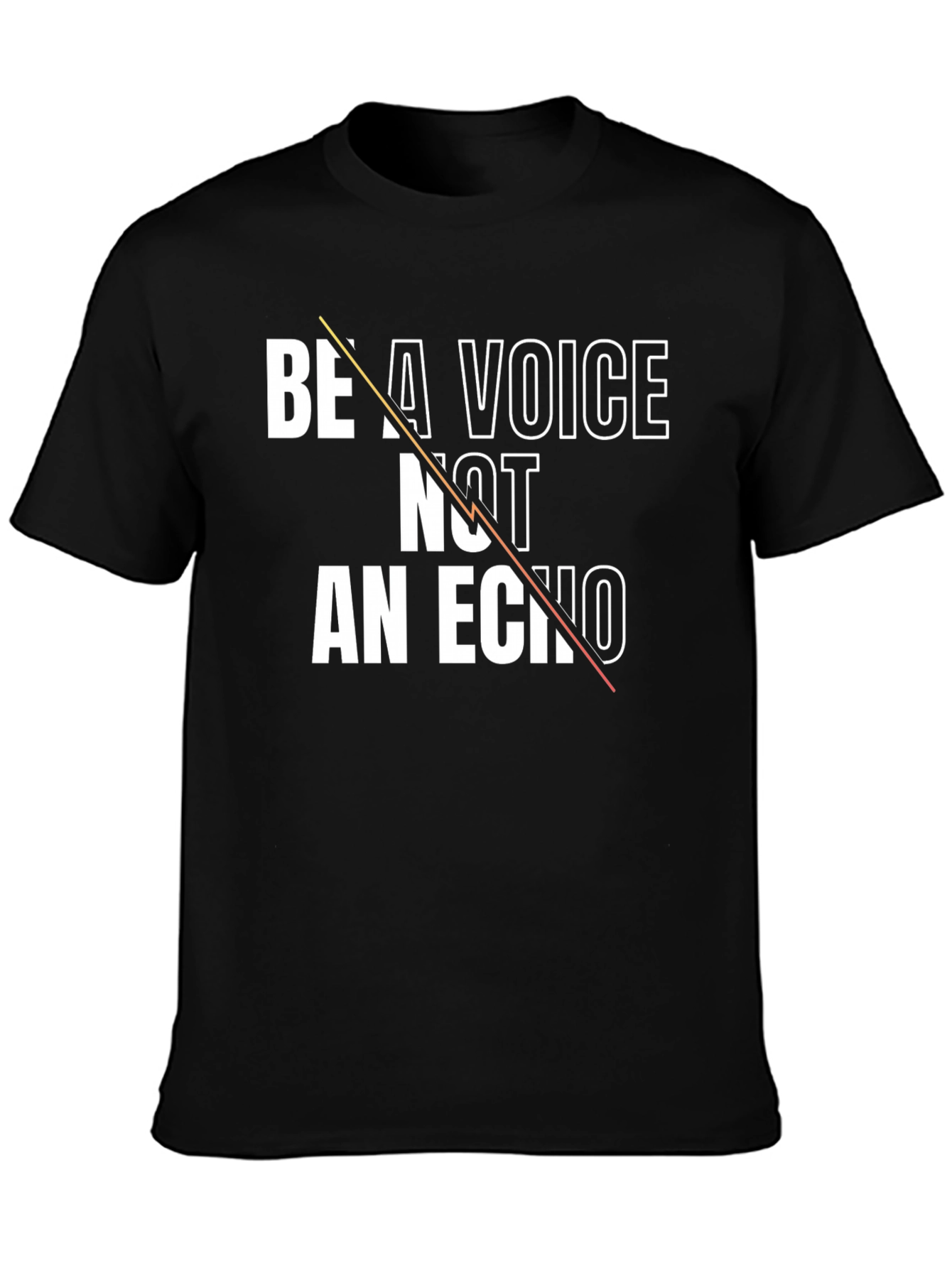 Be a Voice Not an Echo Graphic Tee
