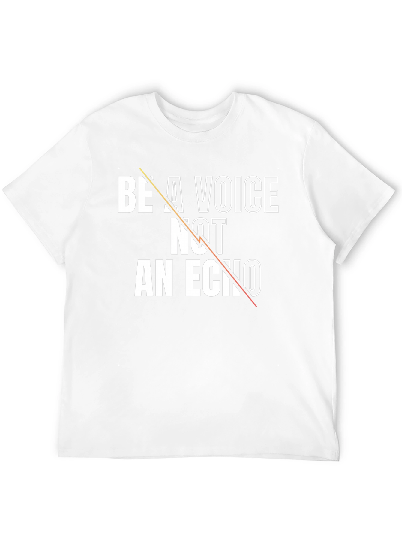 Be a Voice Not an Echo Graphic Tee