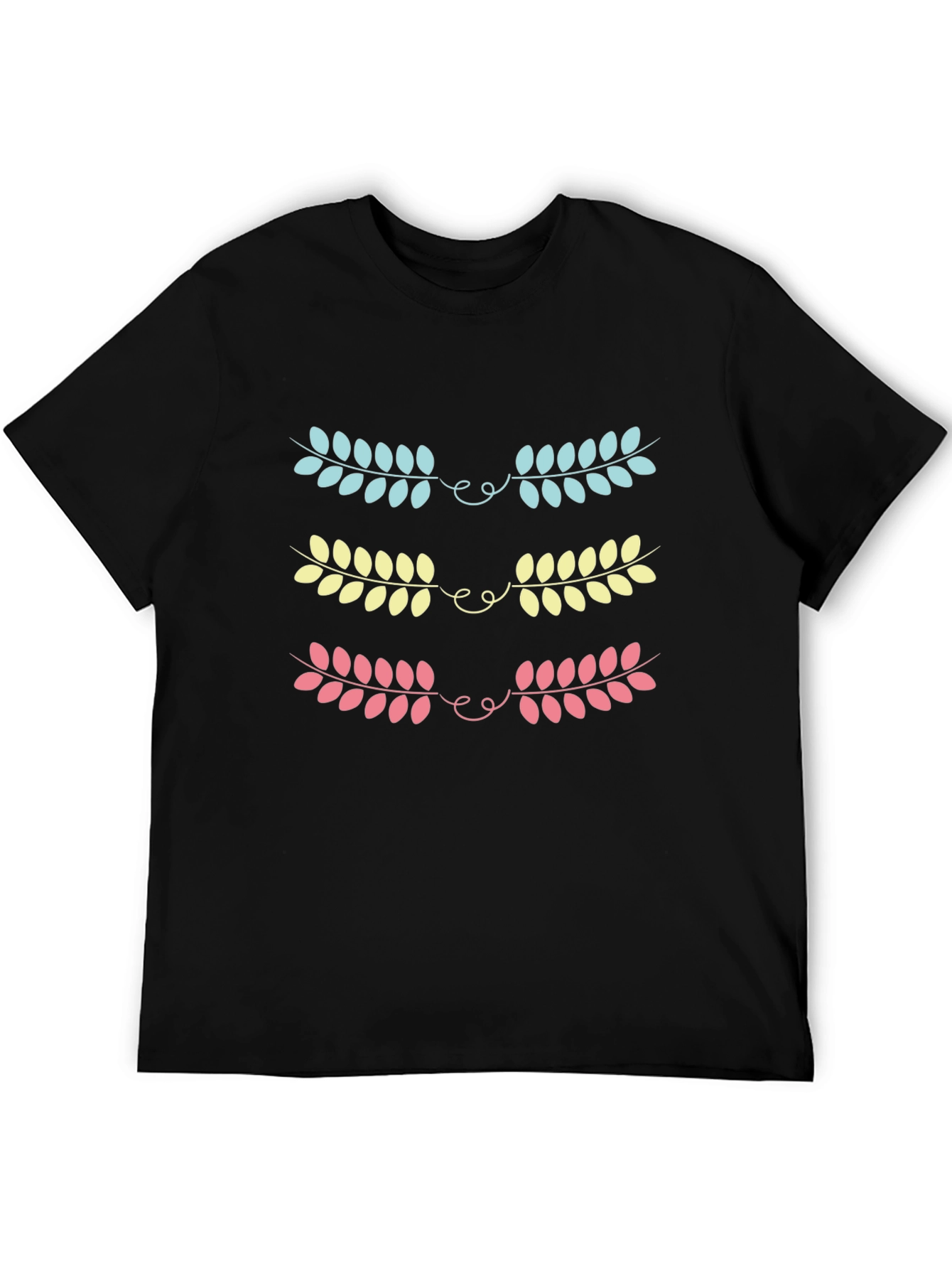 Leaf Garland Graphic Tee - Stylish Unisex T-Shirt