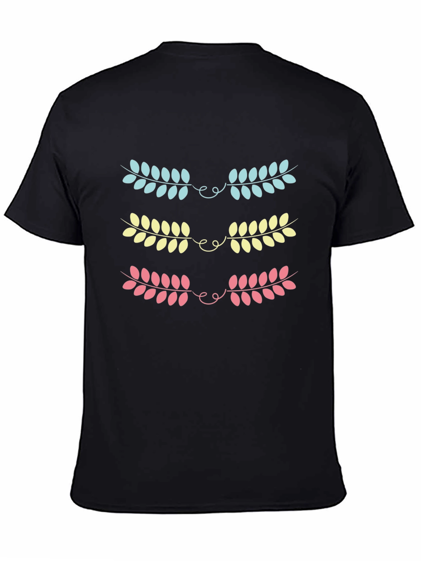 Leaf Garland Graphic Tee - Stylish Unisex T-Shirt