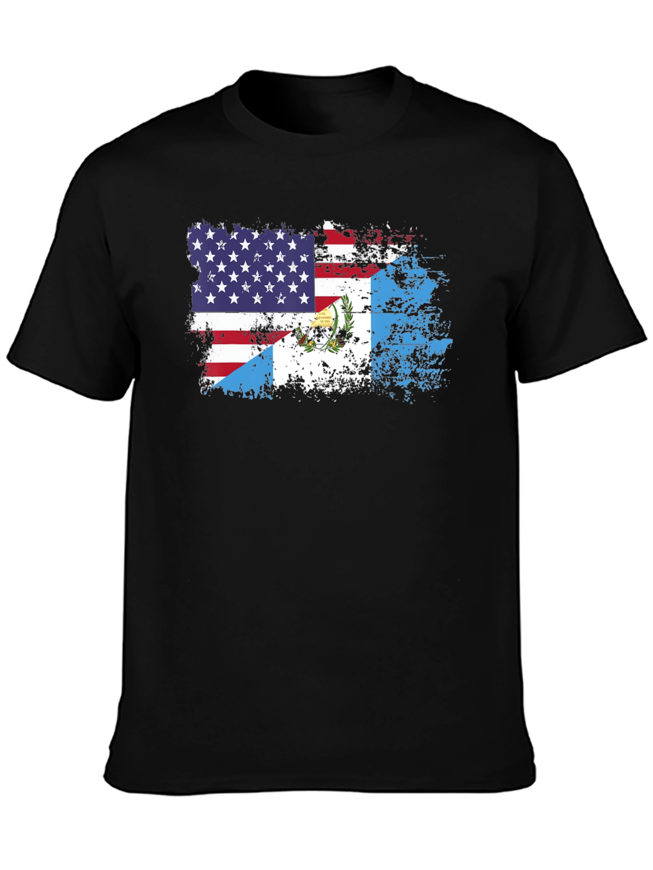 USA Guatemala Flag T-Shirt