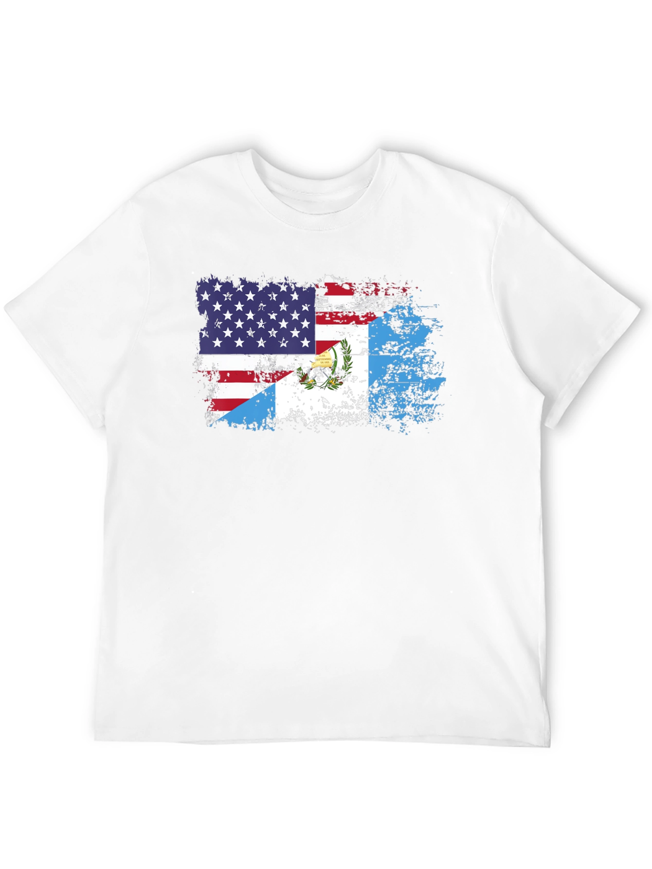 USA Guatemala Flag T-Shirt