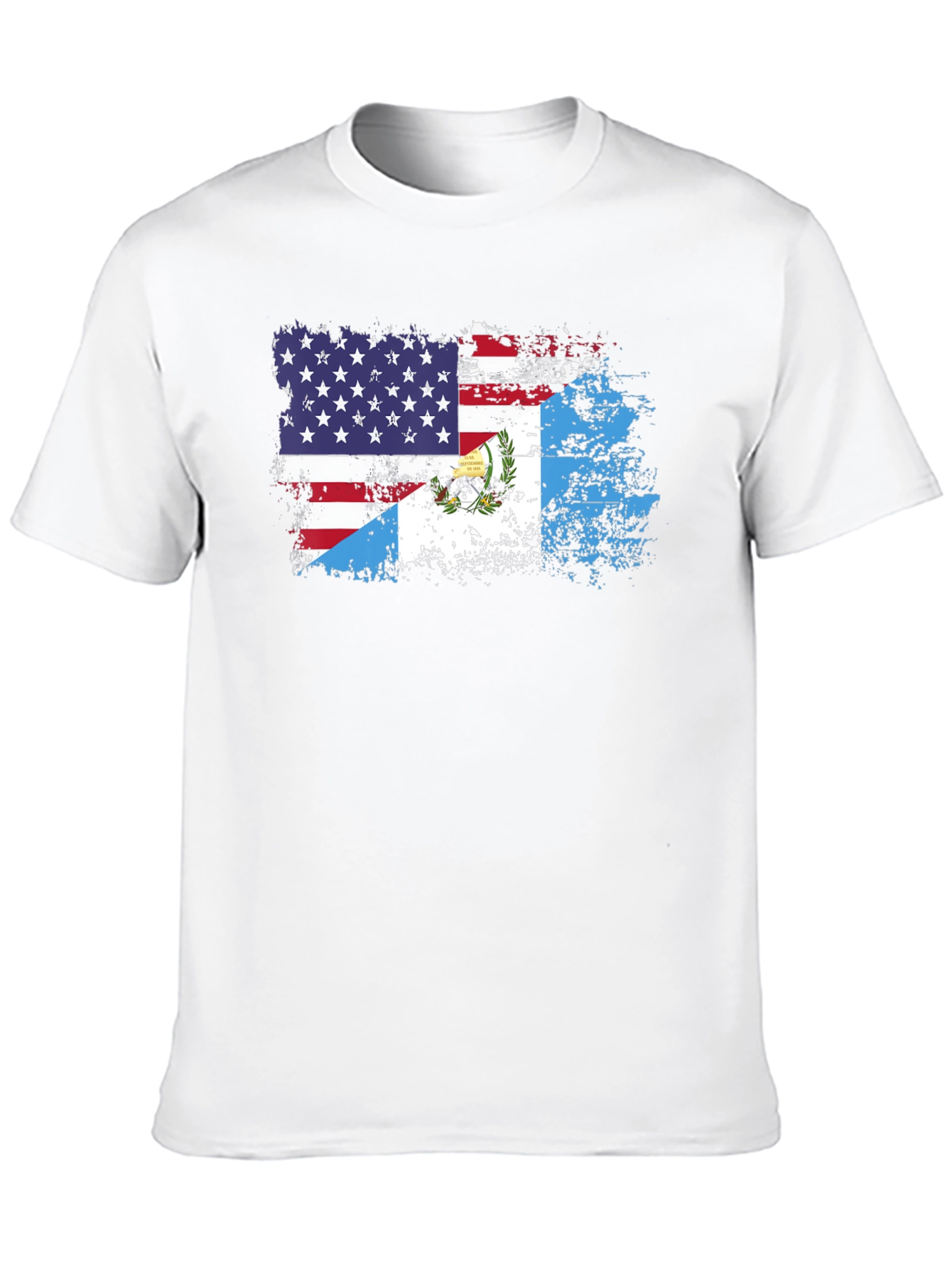 USA Guatemala Flag T-Shirt