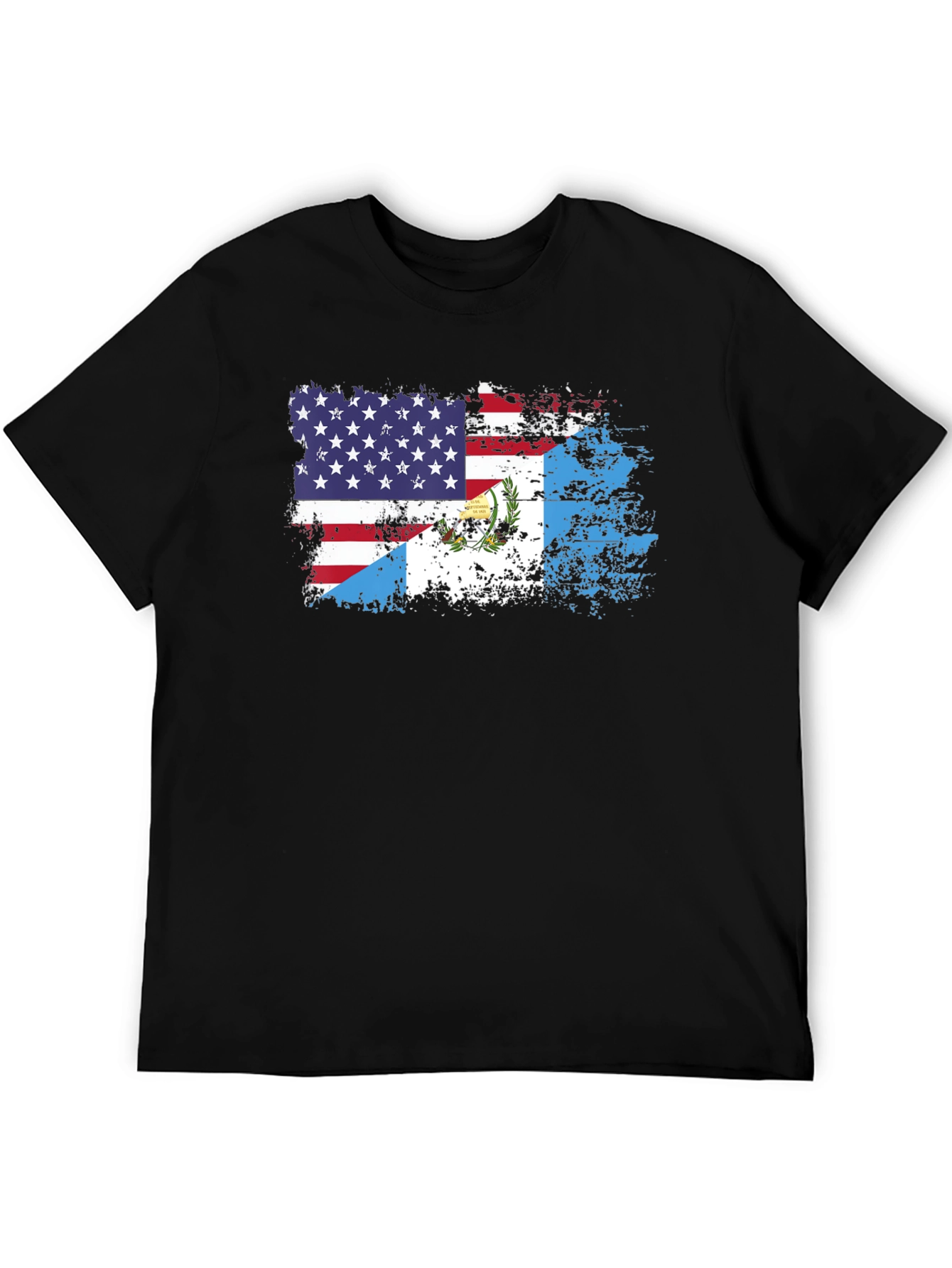 USA Guatemala Flag T-Shirt