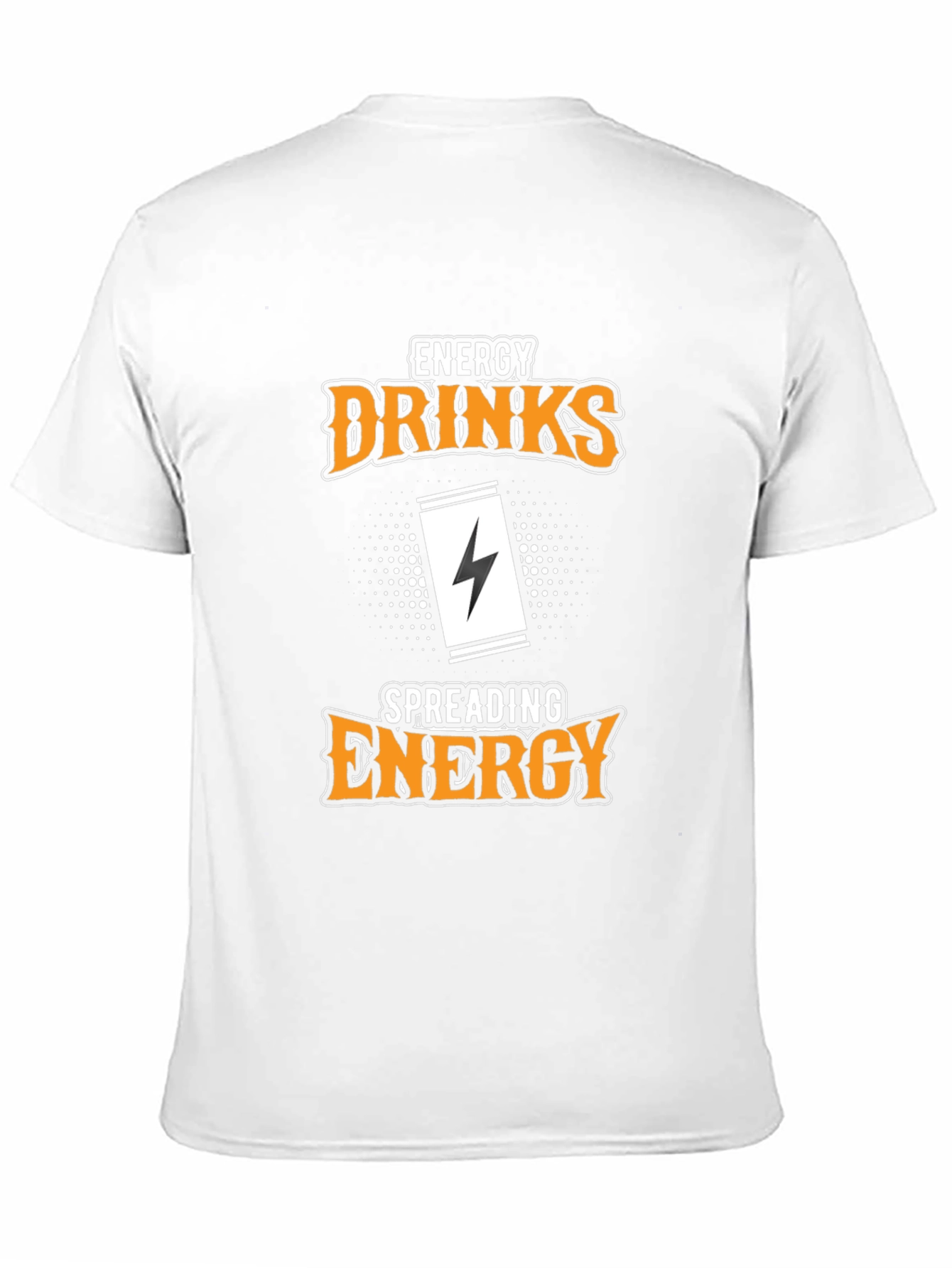 Energy Drinks Spreading Energy T-Shirt - Black