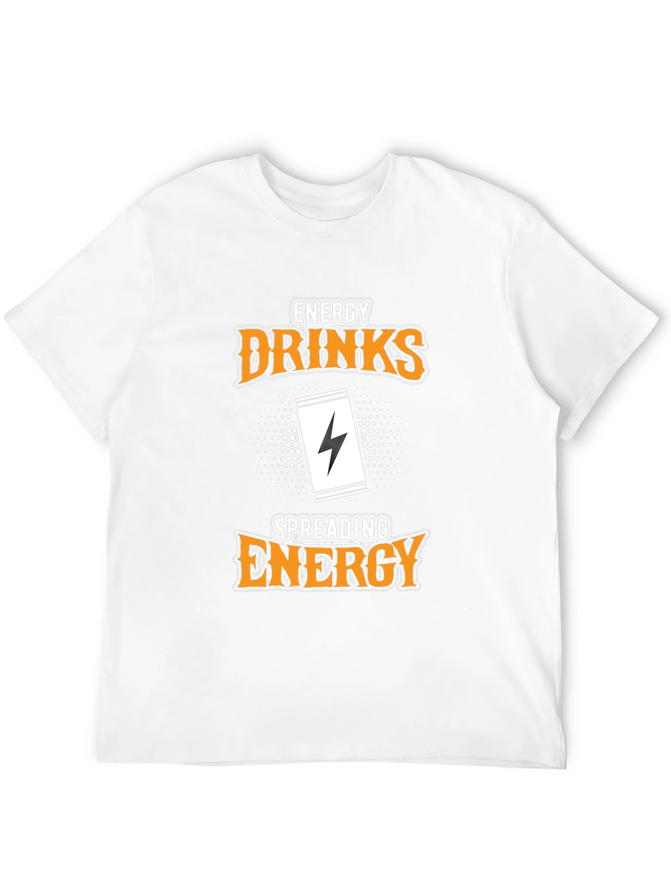 Energy Drinks Spreading Energy T-Shirt - Black