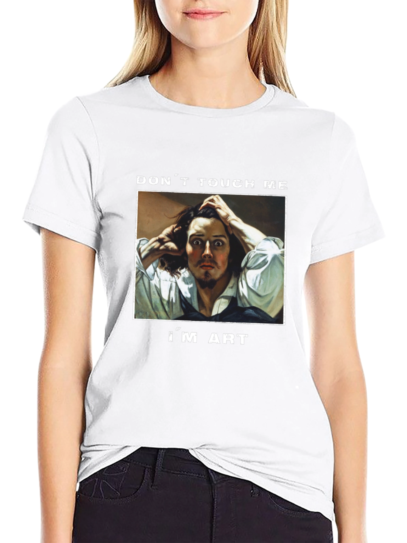 Dont Touch Me Im Art T-Shirt