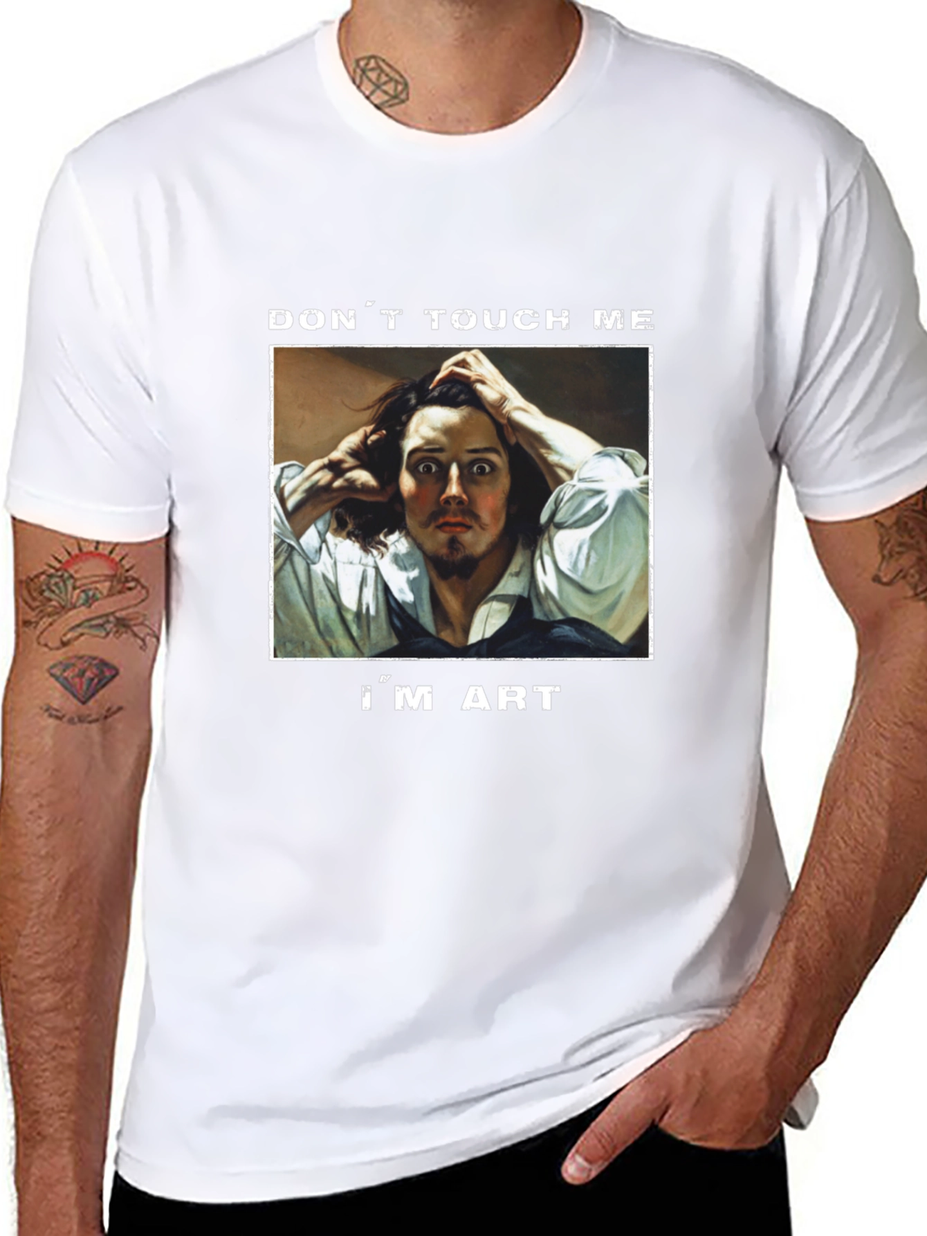 Dont Touch Me Im Art T-Shirt
