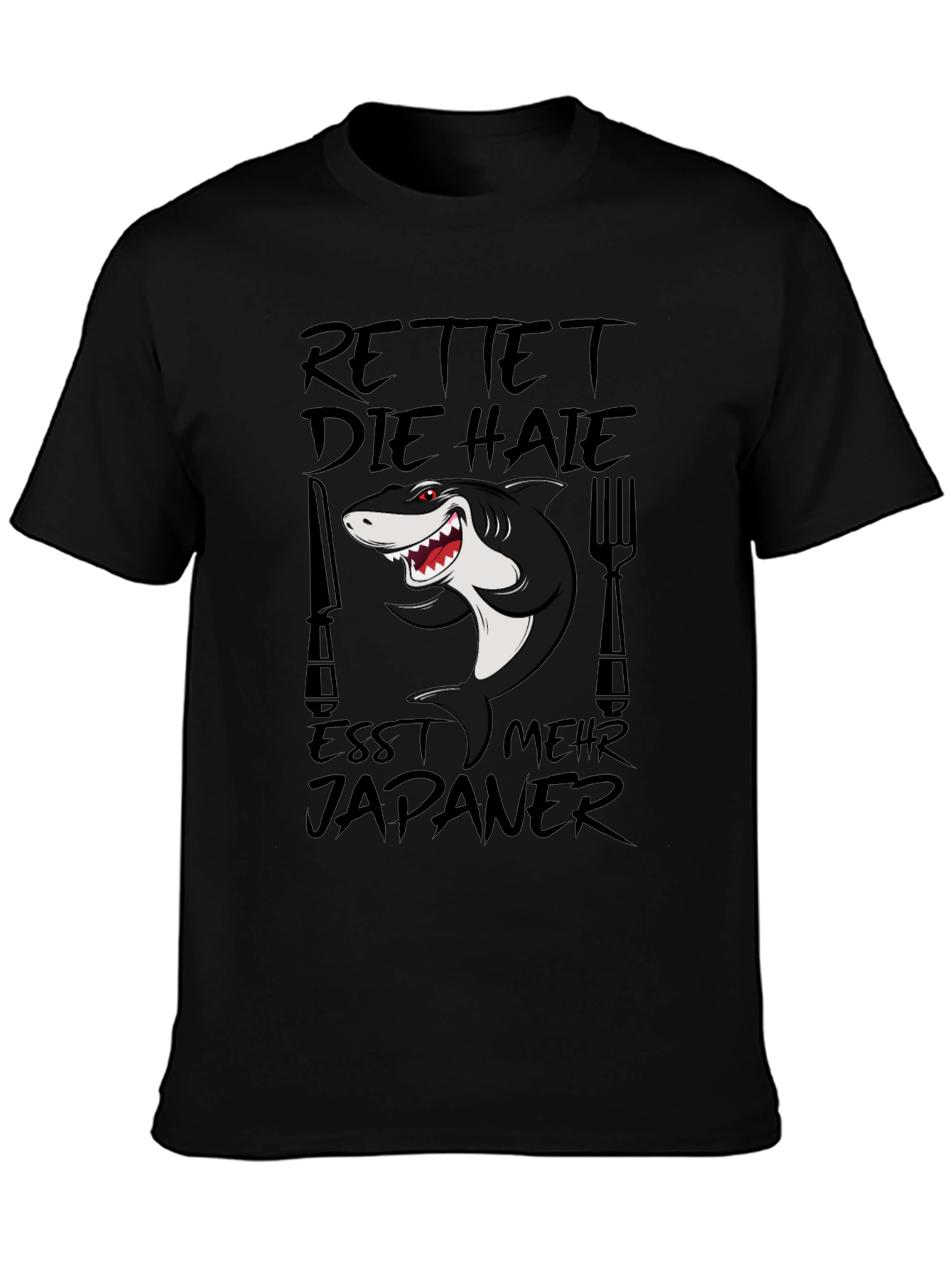 Rettet Die Haie Shark Graphic T-Shirt