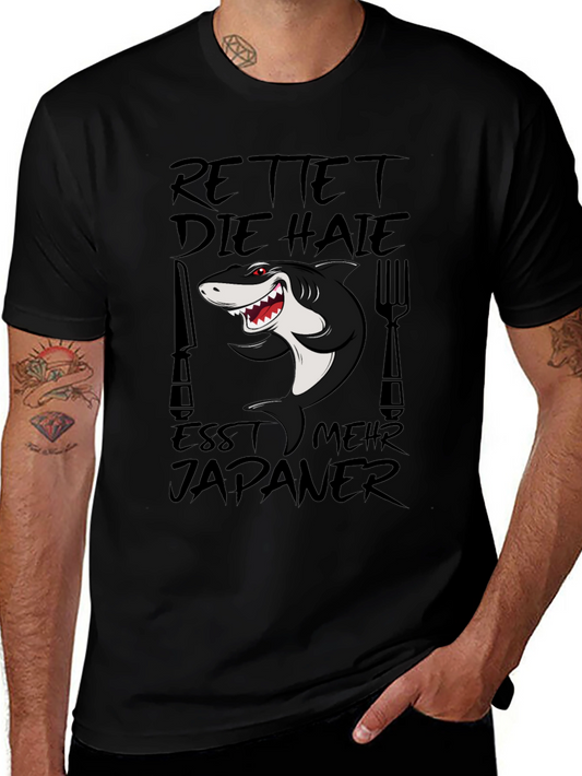 Rettet Die Haie Shark Graphic T-Shirt