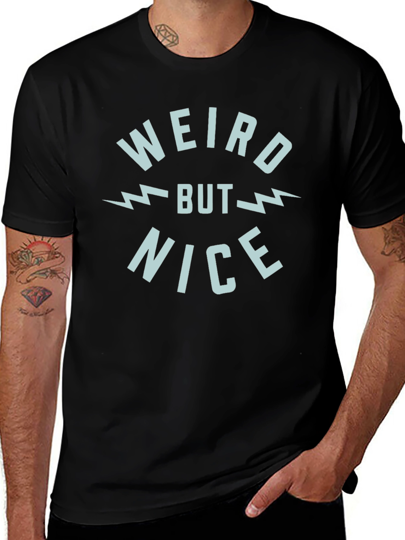 Weird But Nice Graphic T-Shirt - Soft Cotton Tee