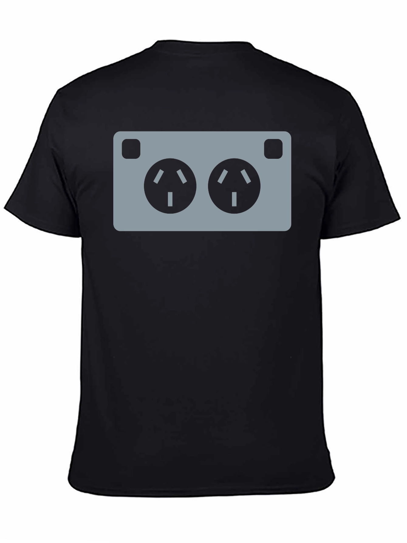 Funny Electrical Outlet Graphic Tee - Novelty T-Shirt