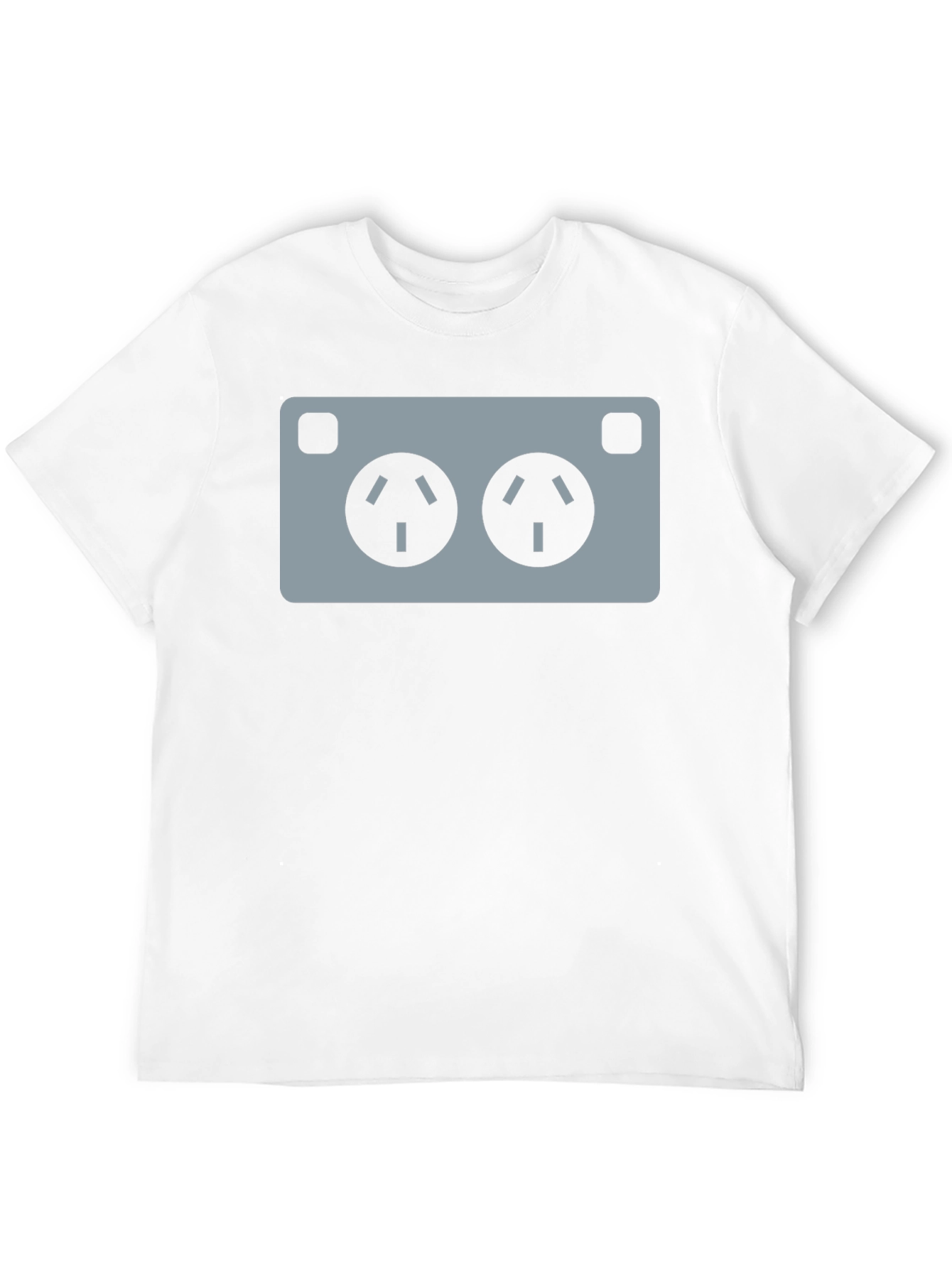Funny Electrical Outlet Graphic Tee - Novelty T-Shirt