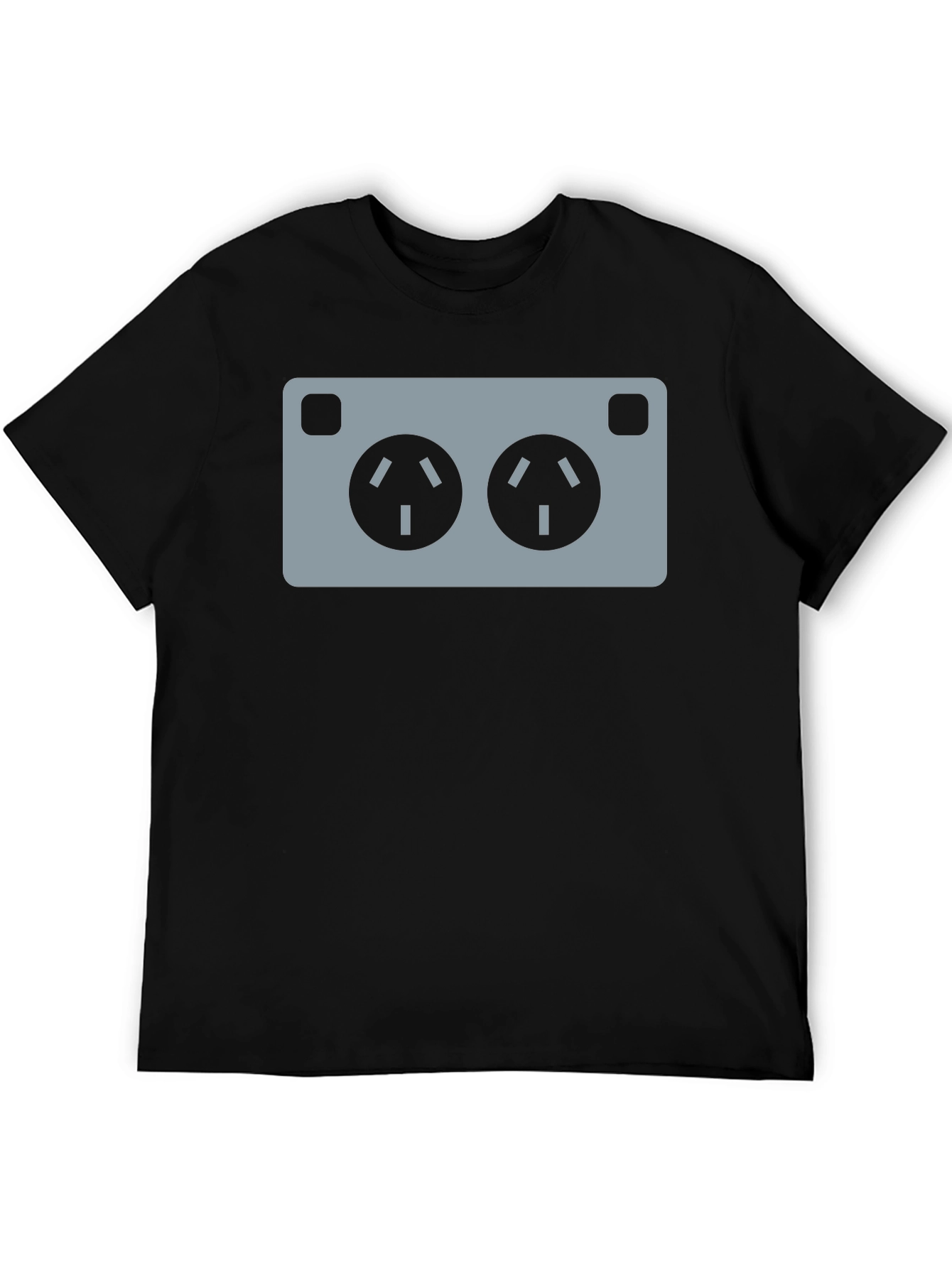 Funny Electrical Outlet Graphic Tee - Novelty T-Shirt