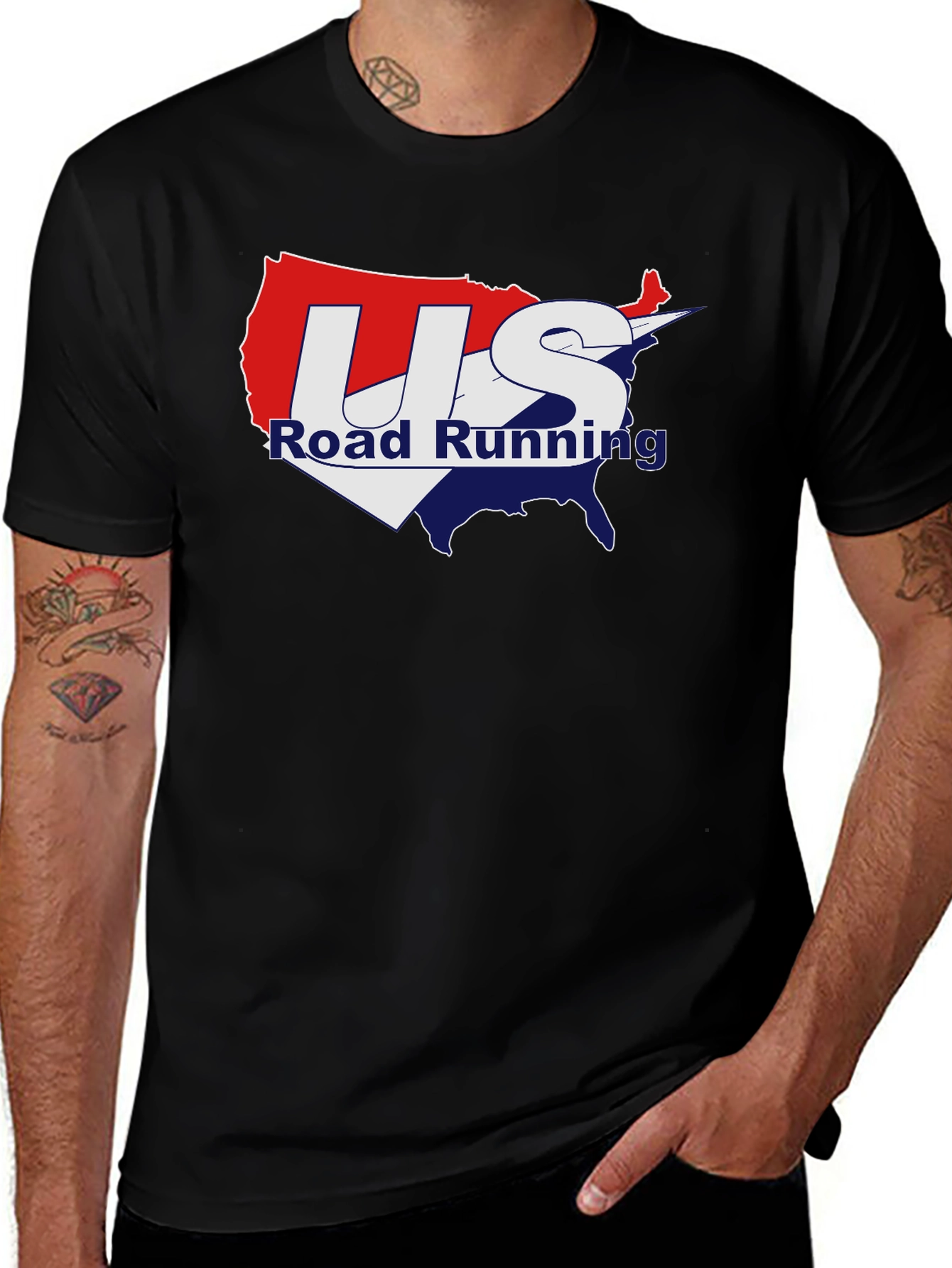 US Road Running T-Shirt