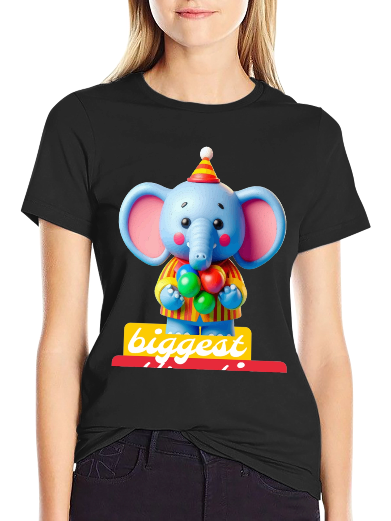 Cute Elephant Biggest Show On Earth T-Shirt