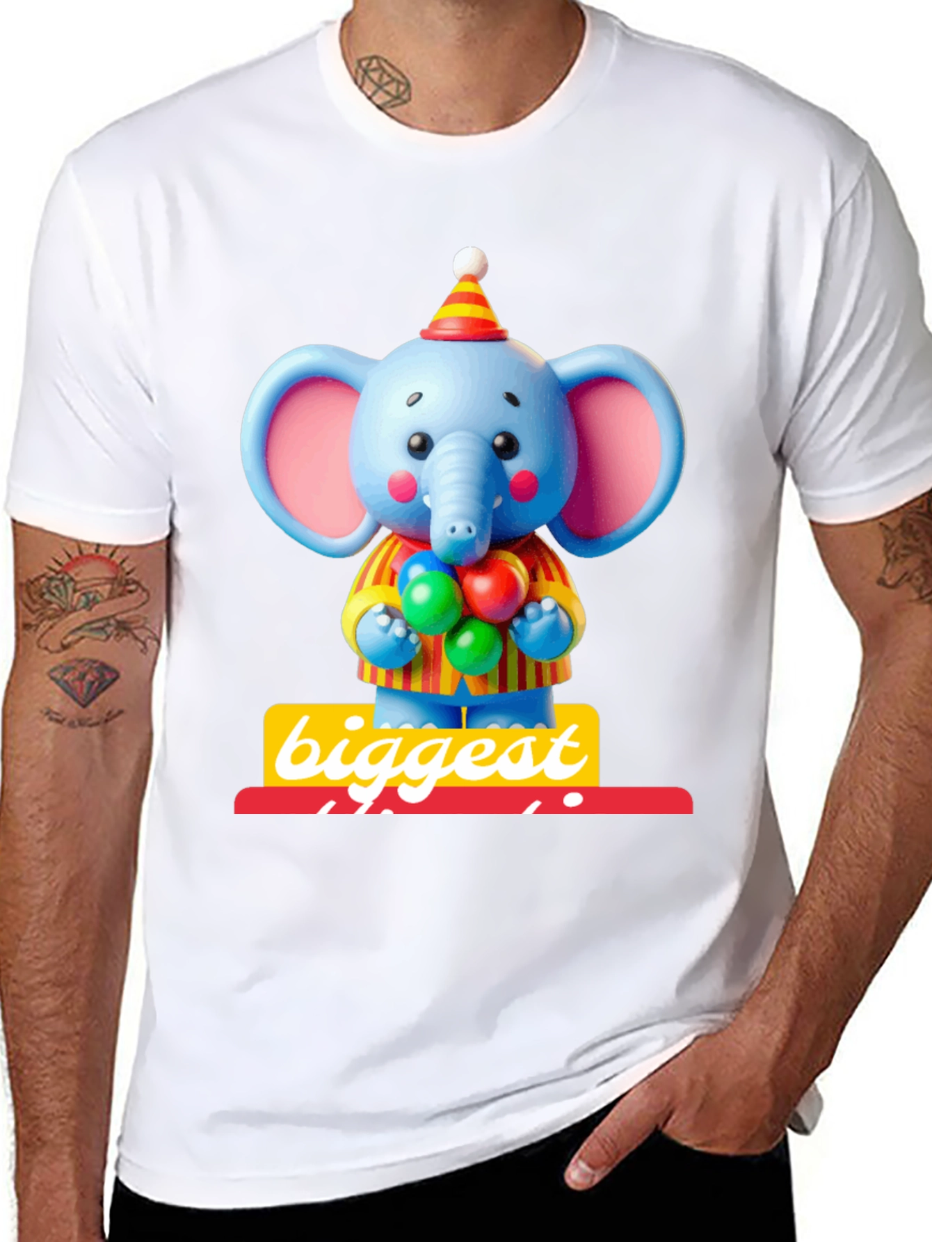 Cute Elephant Biggest Show On Earth T-Shirt
