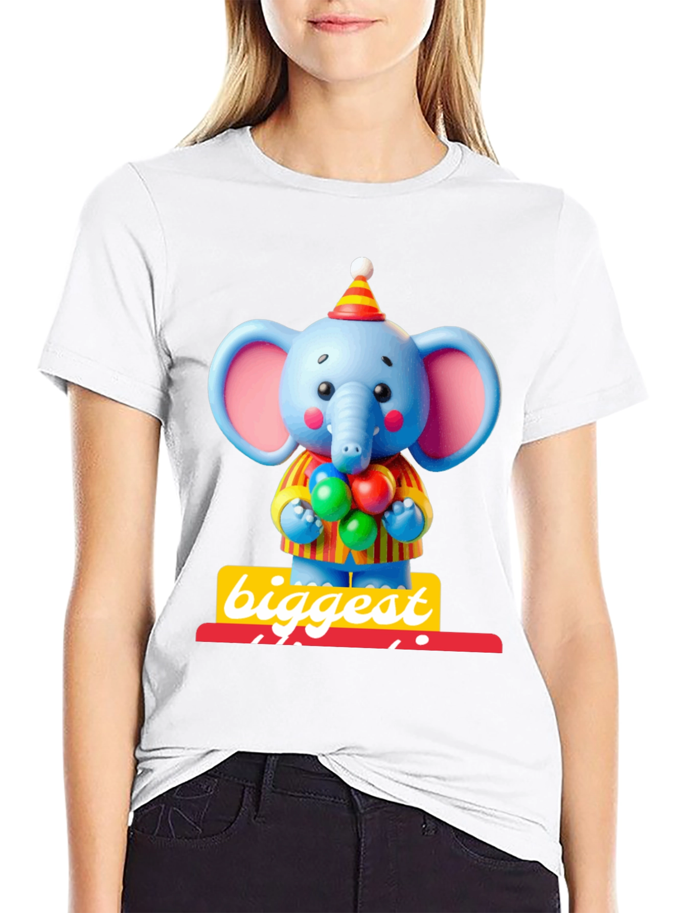 Cute Elephant Biggest Show On Earth T-Shirt