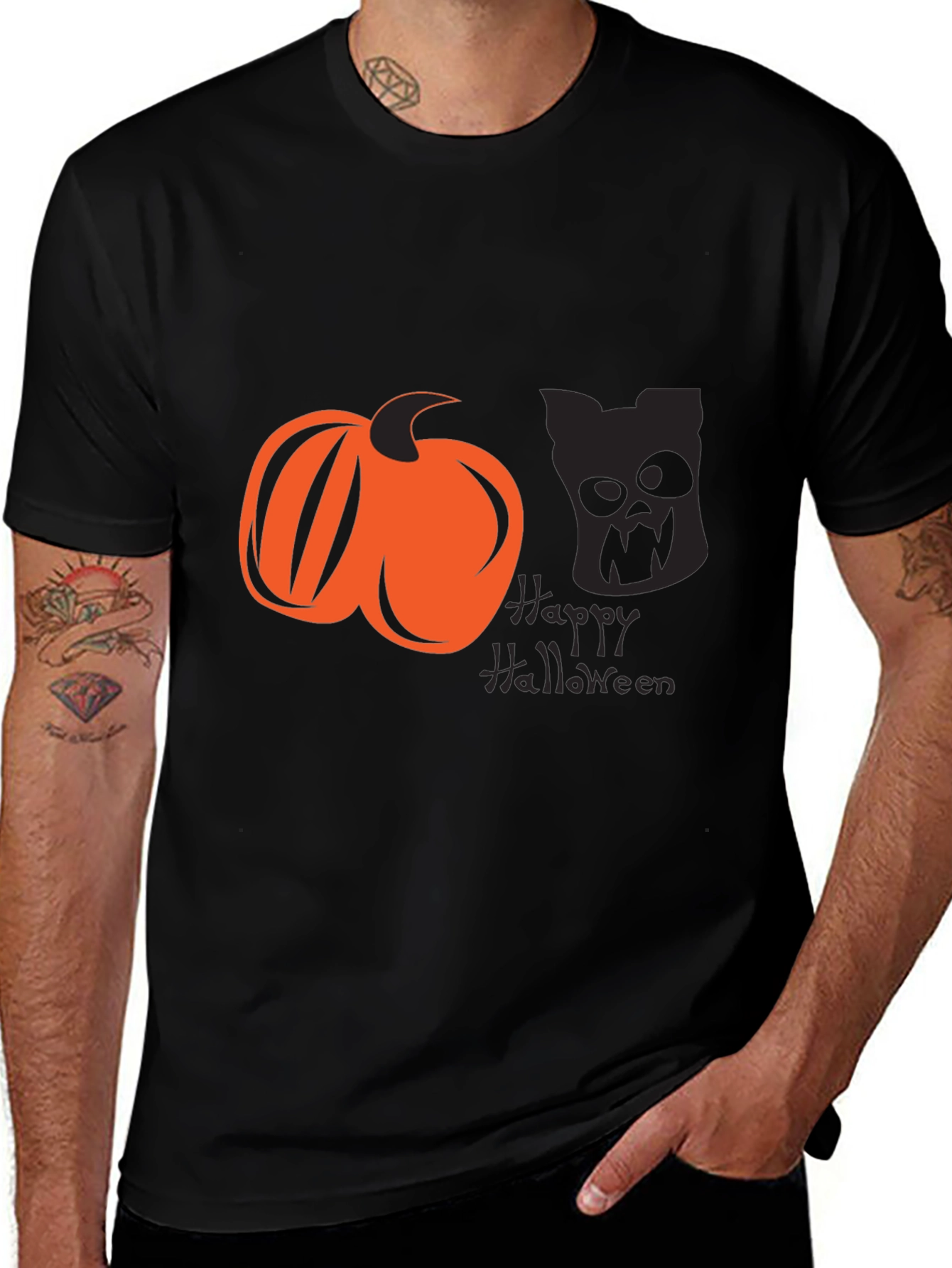 Halloween Graphic T-Shirt