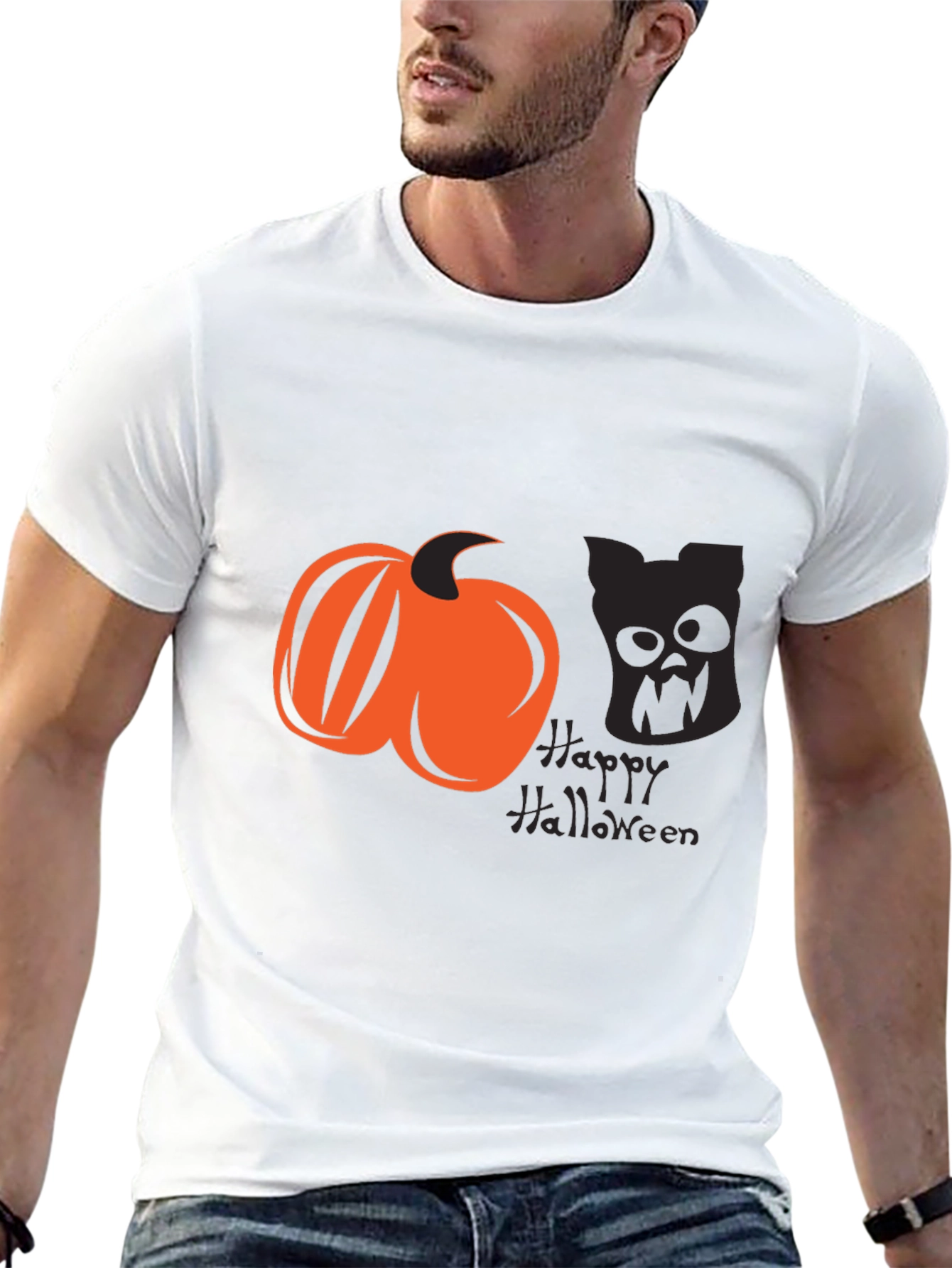Halloween Graphic T-Shirt