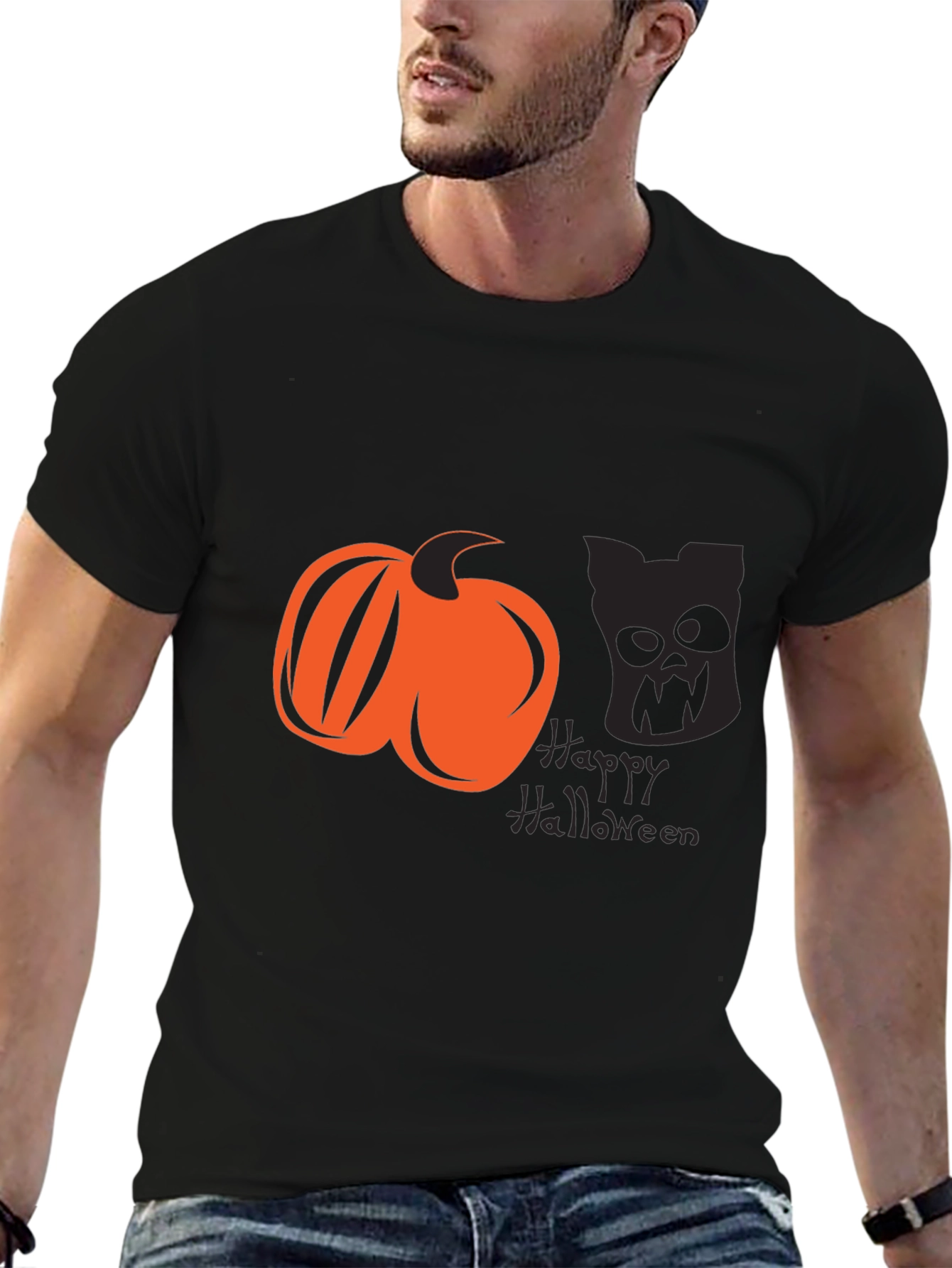 Halloween Graphic T-Shirt