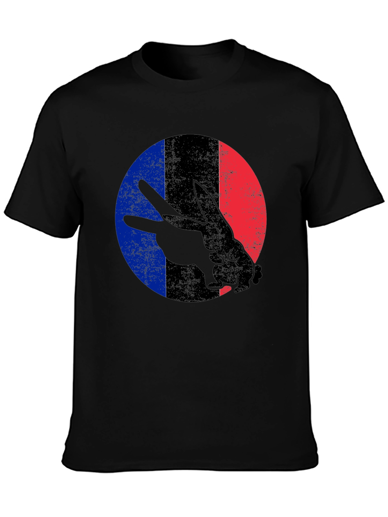 French Rabbit Graphic Tee