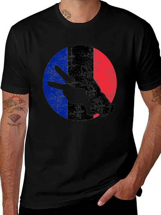 French Rabbit Graphic Tee
