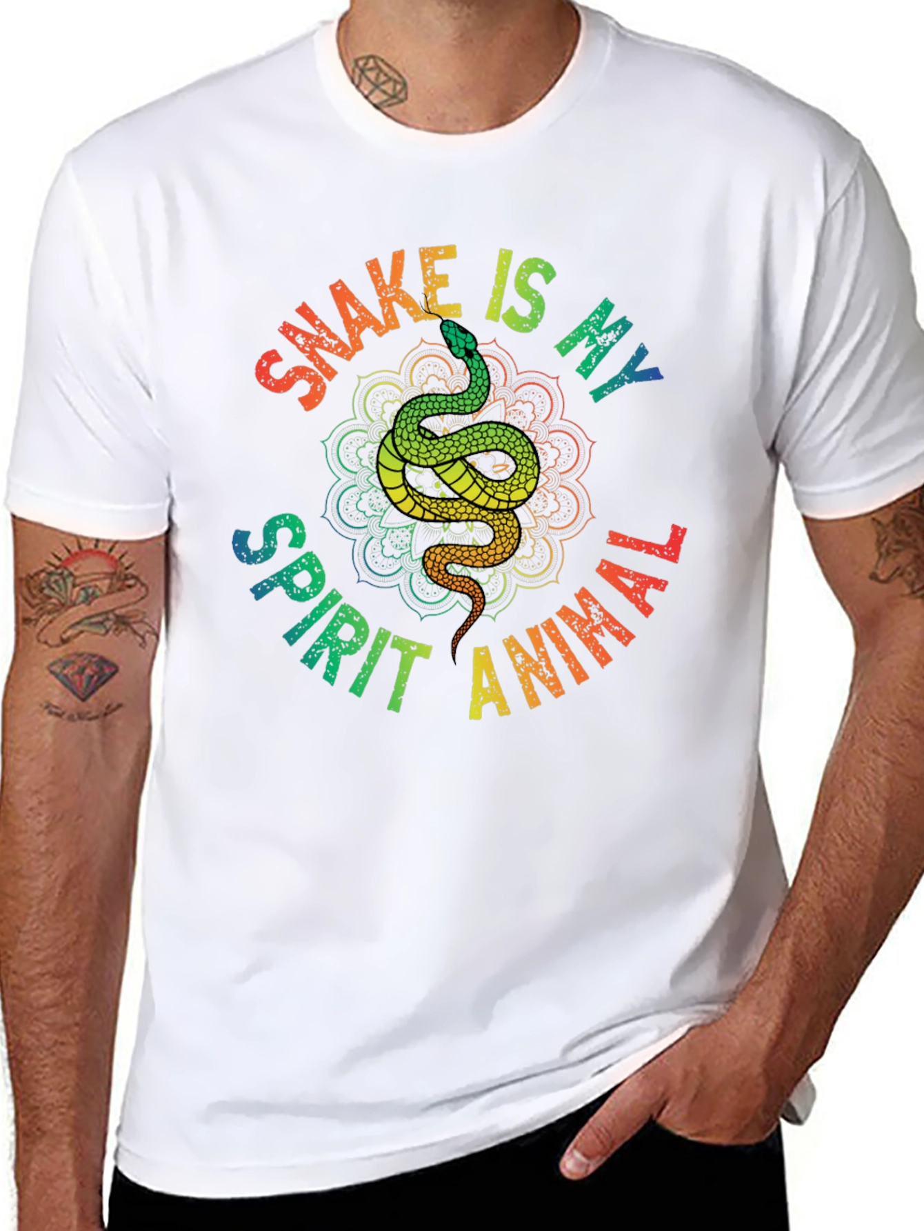 Snake is My Spirit Animal Graphic Tee