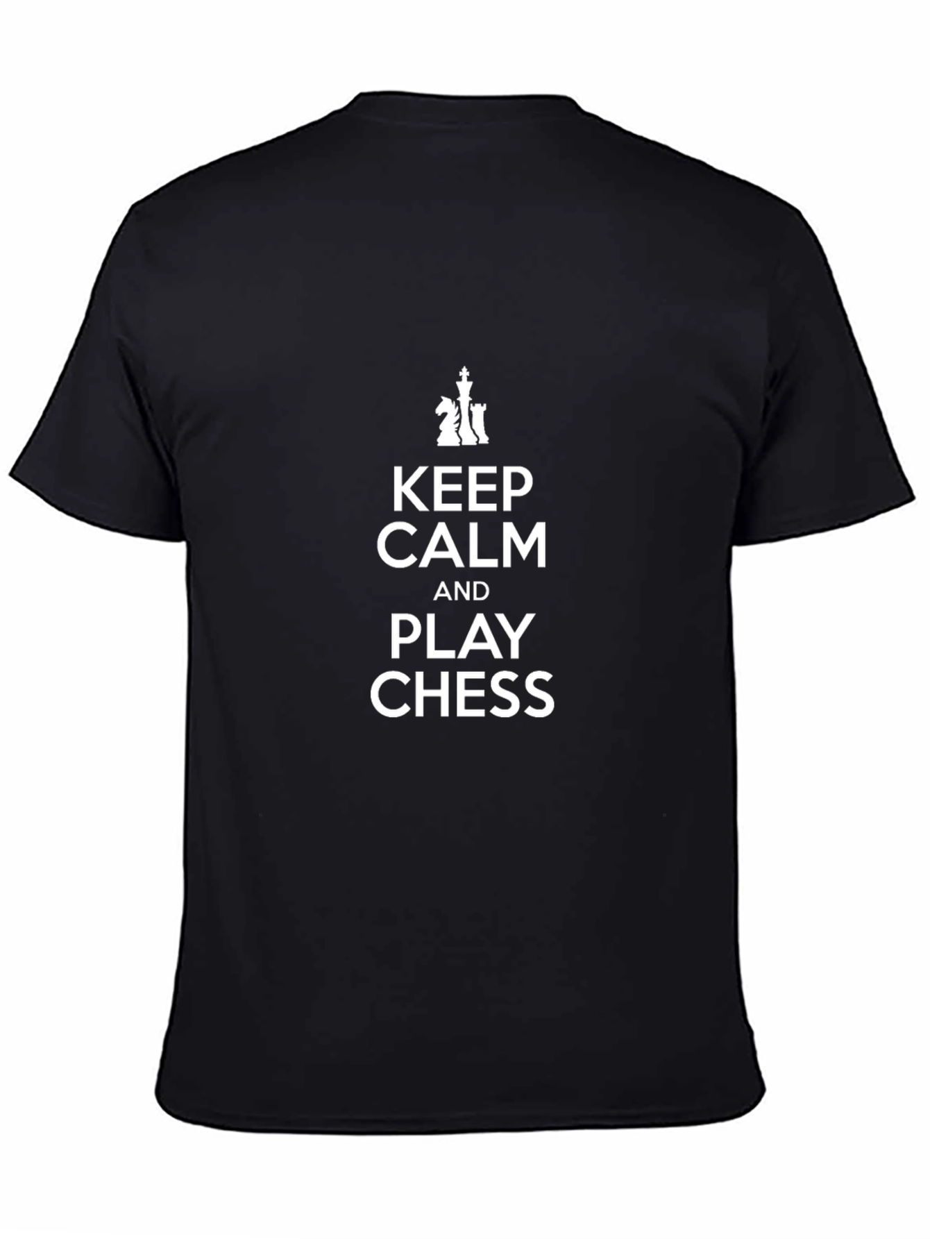 Keep Calm and Play Chess Graphic Tee