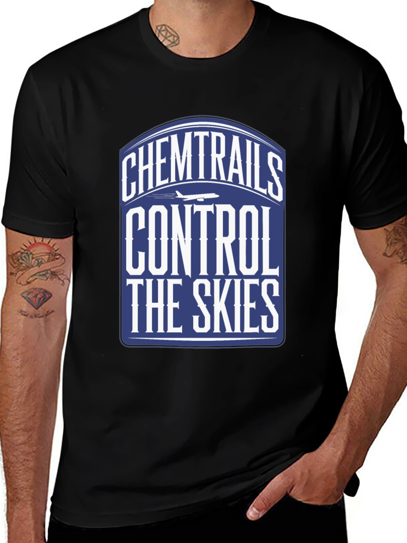 Chemtrails Control The Skies T-Shirt