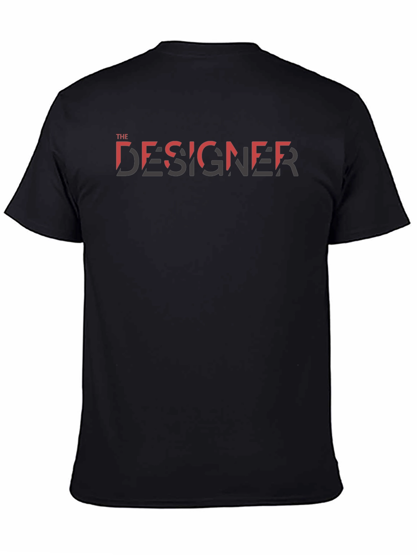 The Designer Graphic T-Shirt - Modern Crew Neck Tee