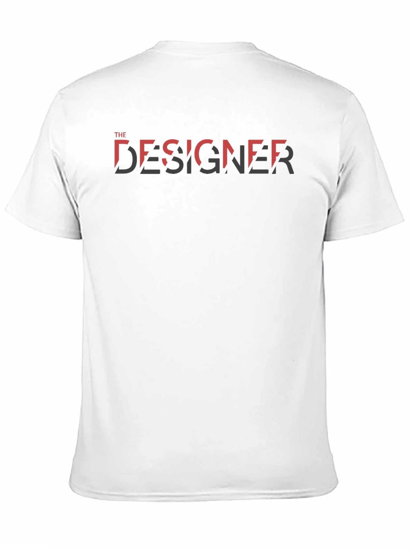 The Designer Graphic T-Shirt - Modern Crew Neck Tee