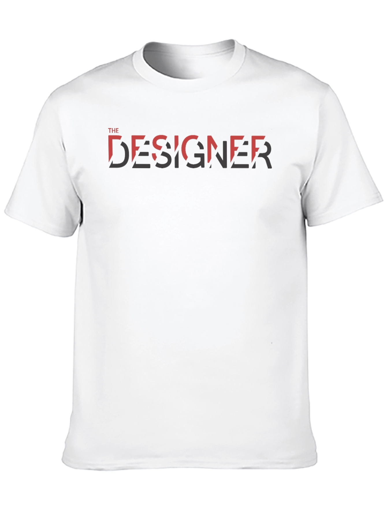 The Designer Graphic T-Shirt - Modern Crew Neck Tee