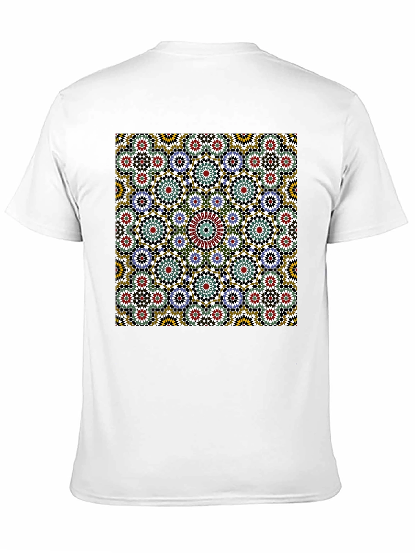 Geometric Pattern Tee - Stylish Casual Wear