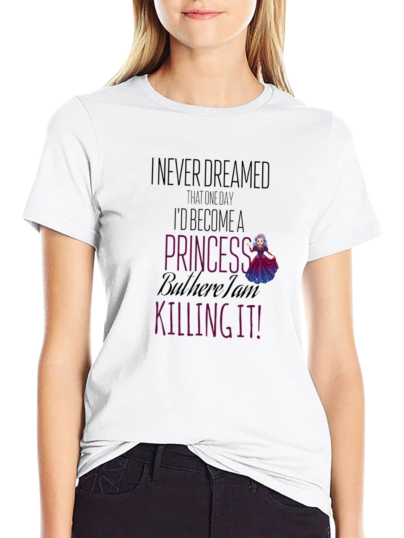 Princess Killing It Graphic T-Shirt