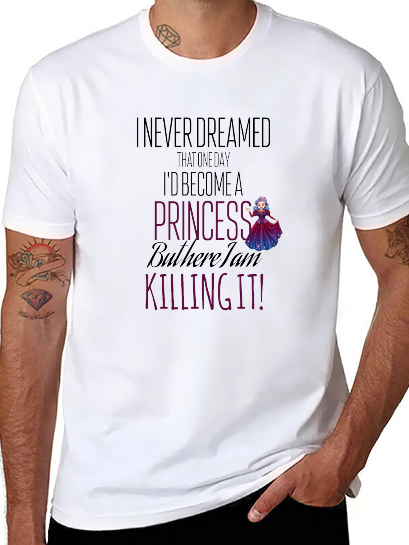 Princess Killing It Graphic T-Shirt