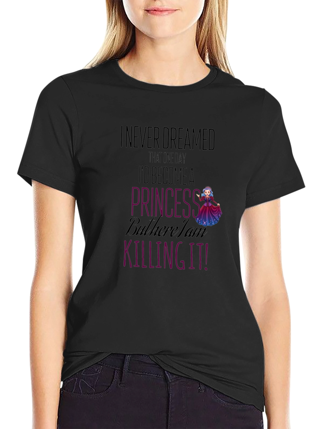 Princess Killing It Graphic T-Shirt
