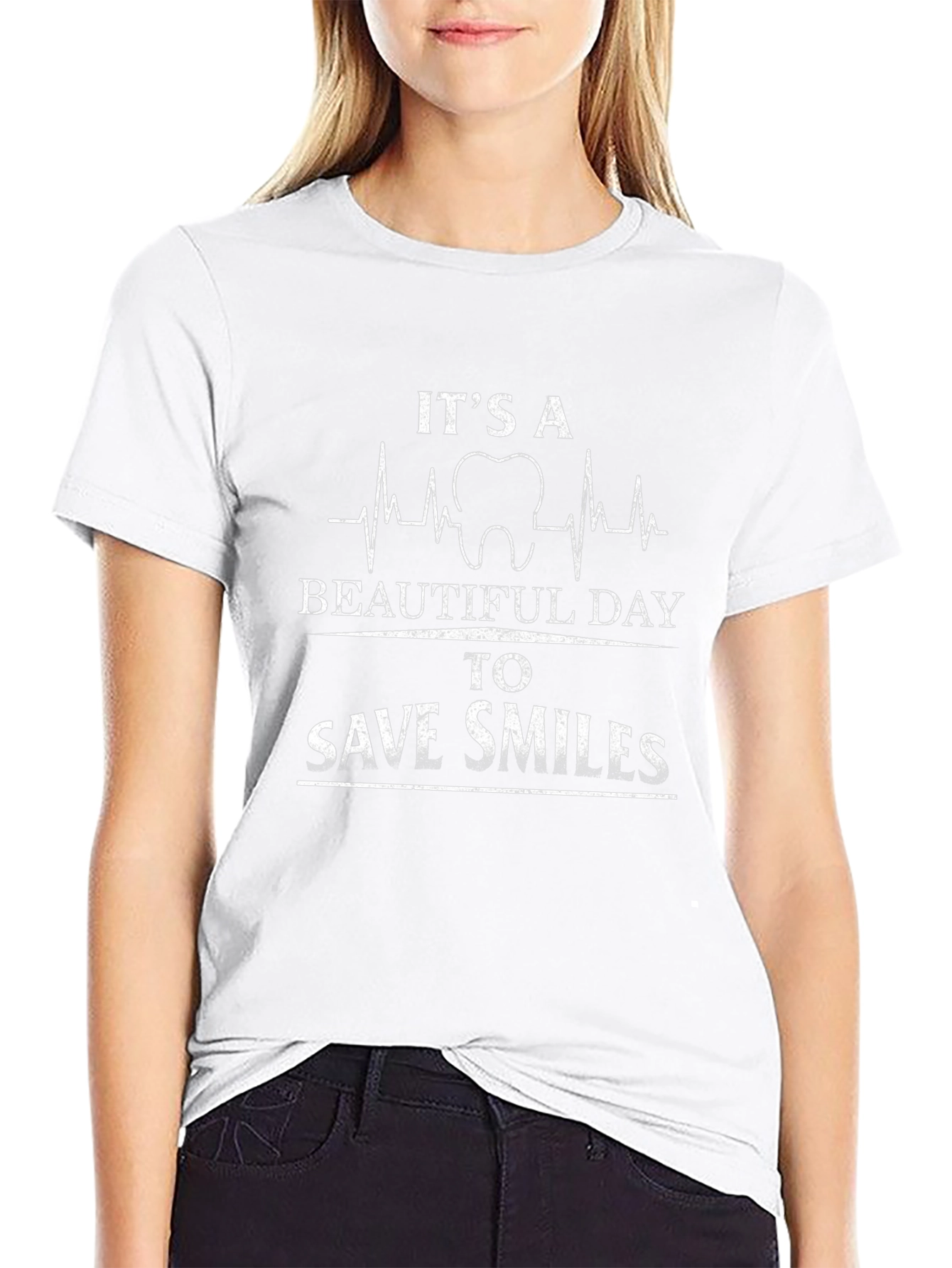 Dentist T-Shirt: Its A Beautiful Day to Save Smiles