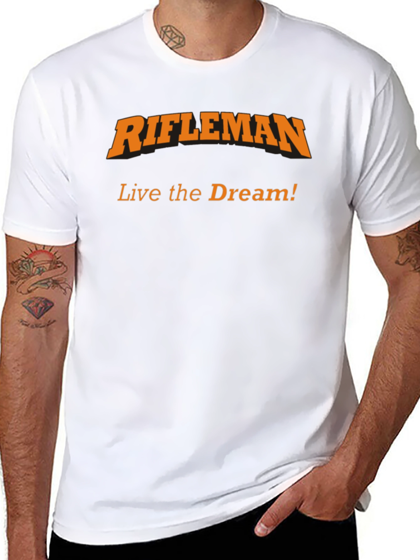 Rifleman Tee - Live the Dream Graphic T-Shirt
