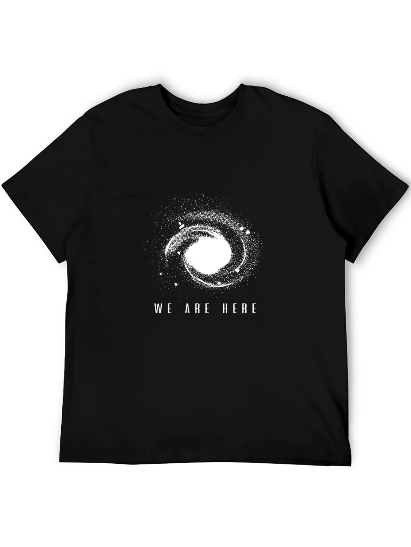 Galaxy We Are Here Graphic T-Shirt