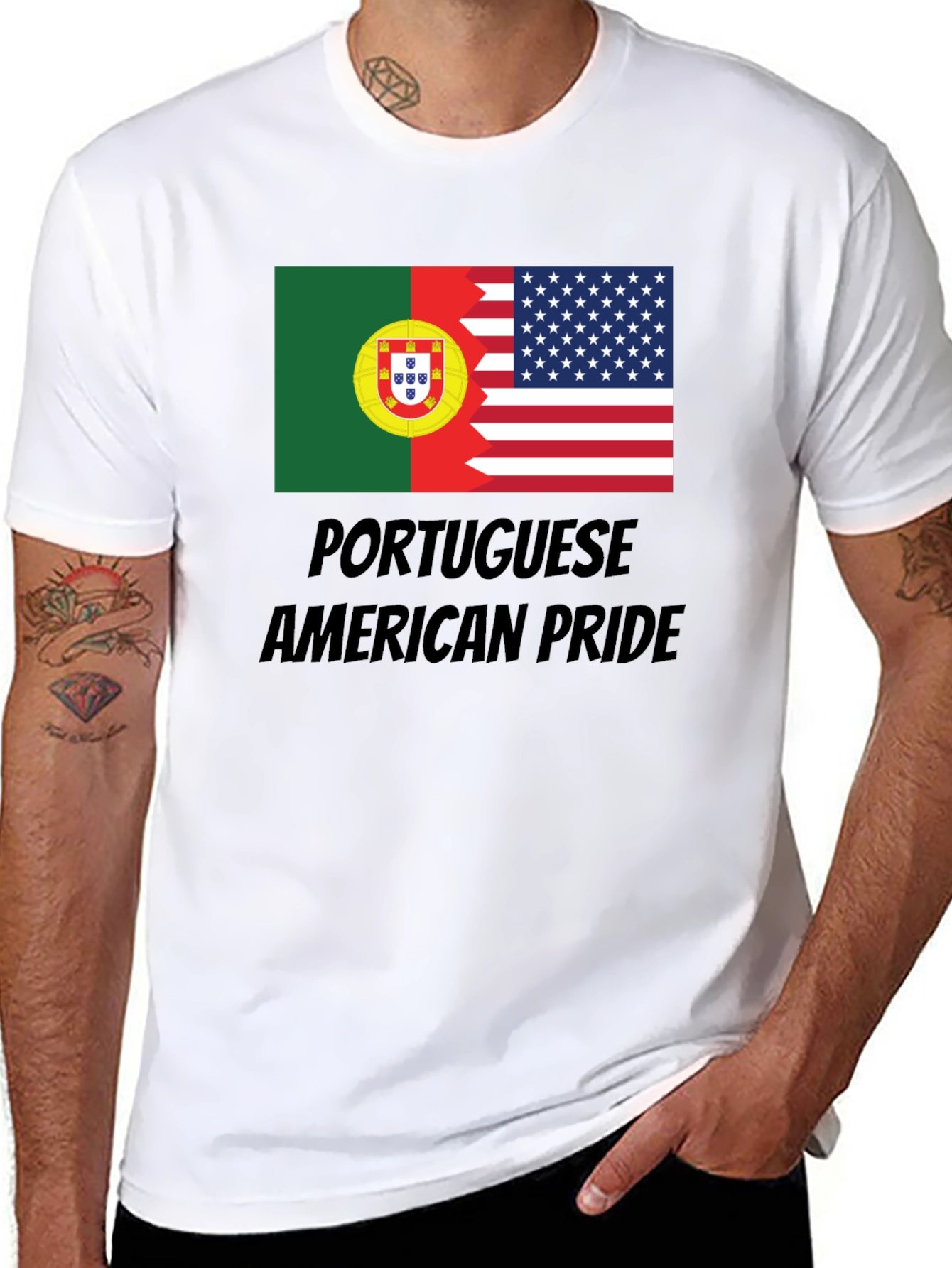 Portuguese American Pride T-Shirt