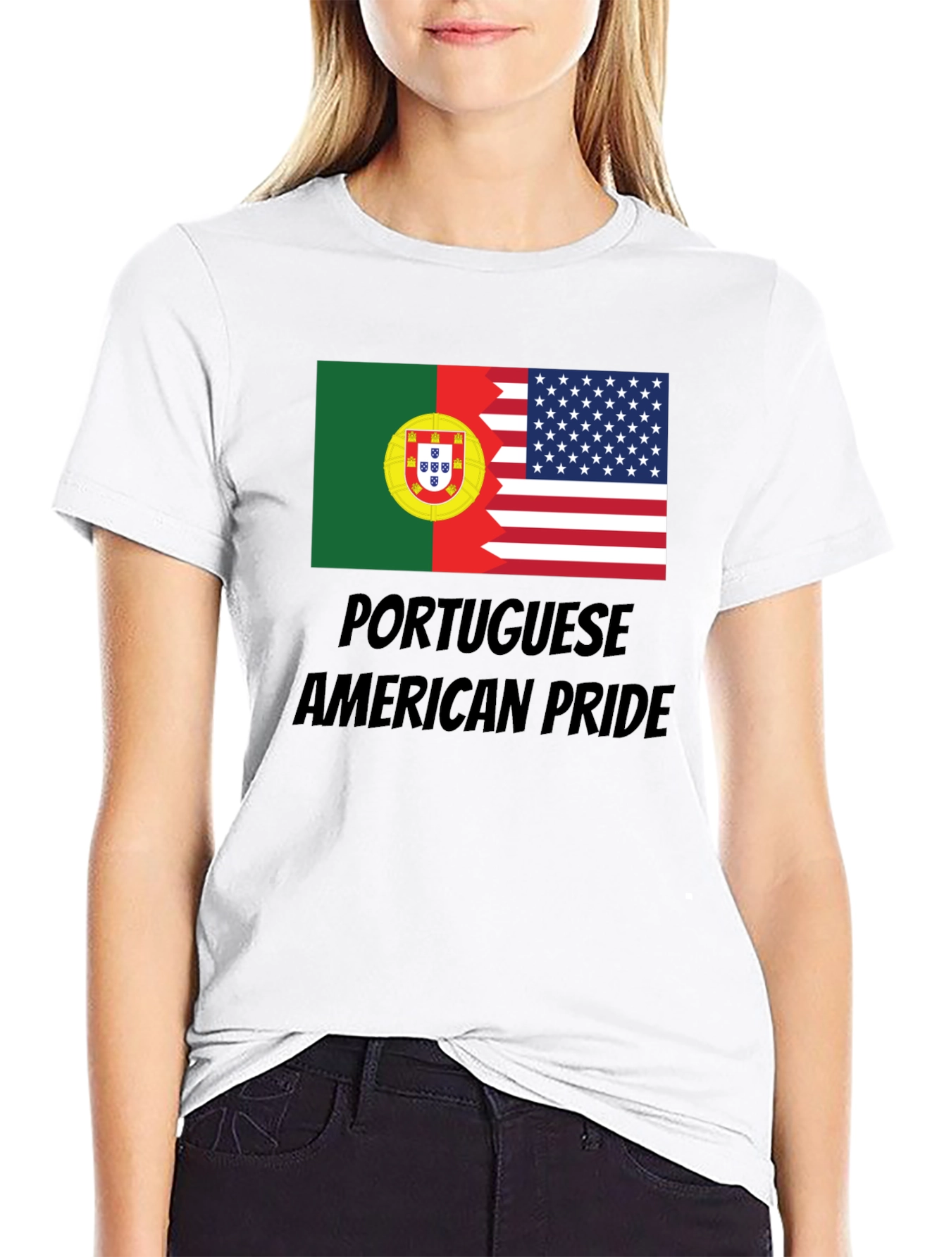 Portuguese American Pride T-Shirt