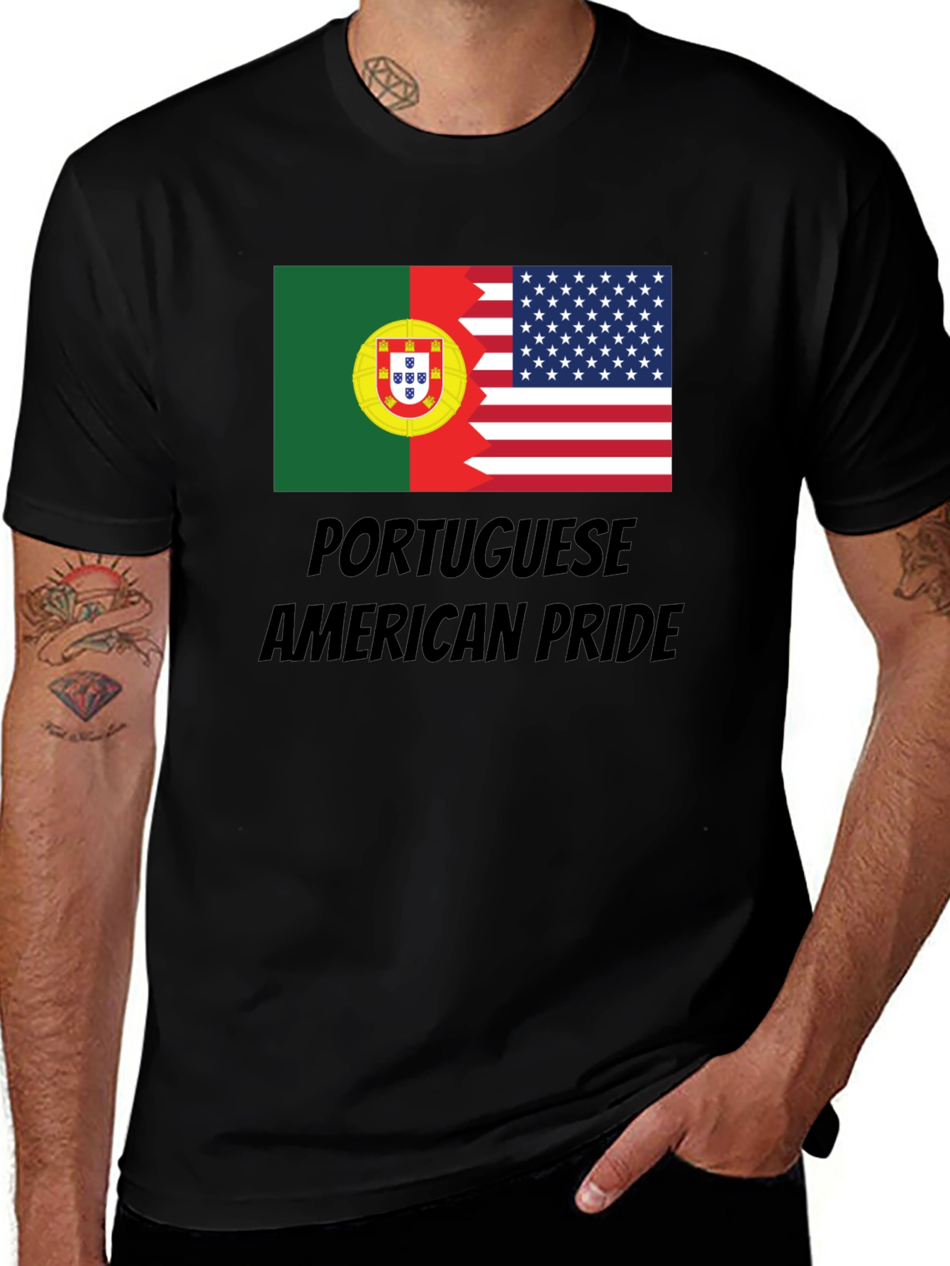 Portuguese American Pride T-Shirt