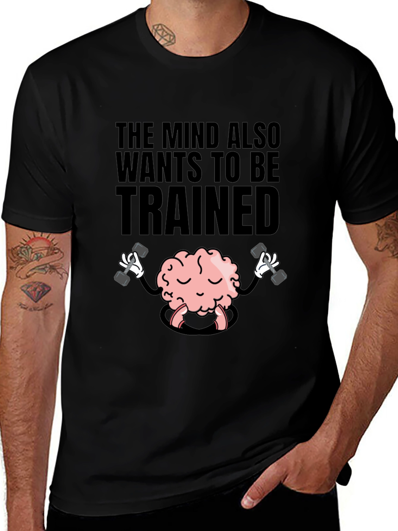 Train Your Mind Graphic T-Shirt