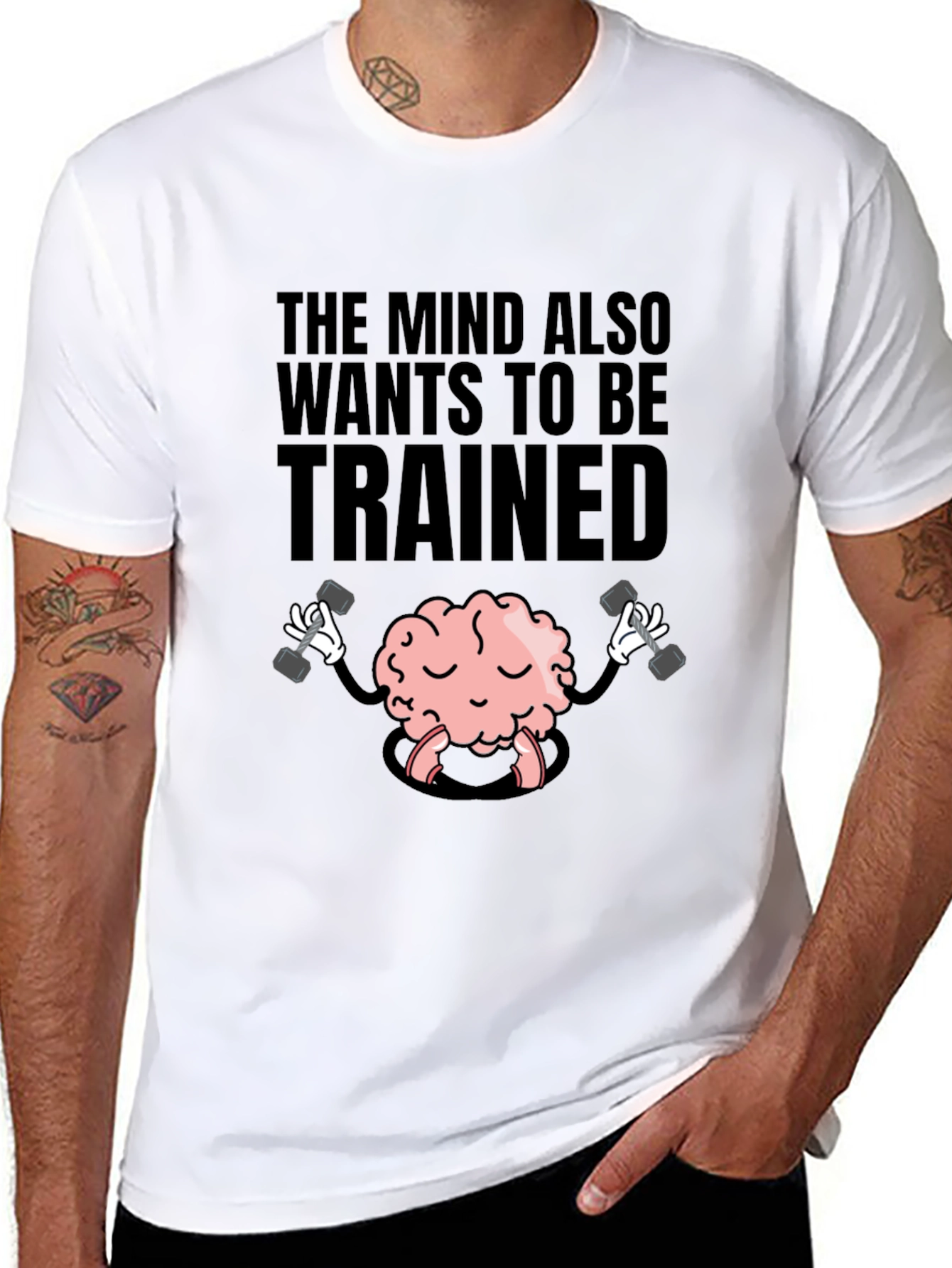 Train Your Mind Graphic T-Shirt
