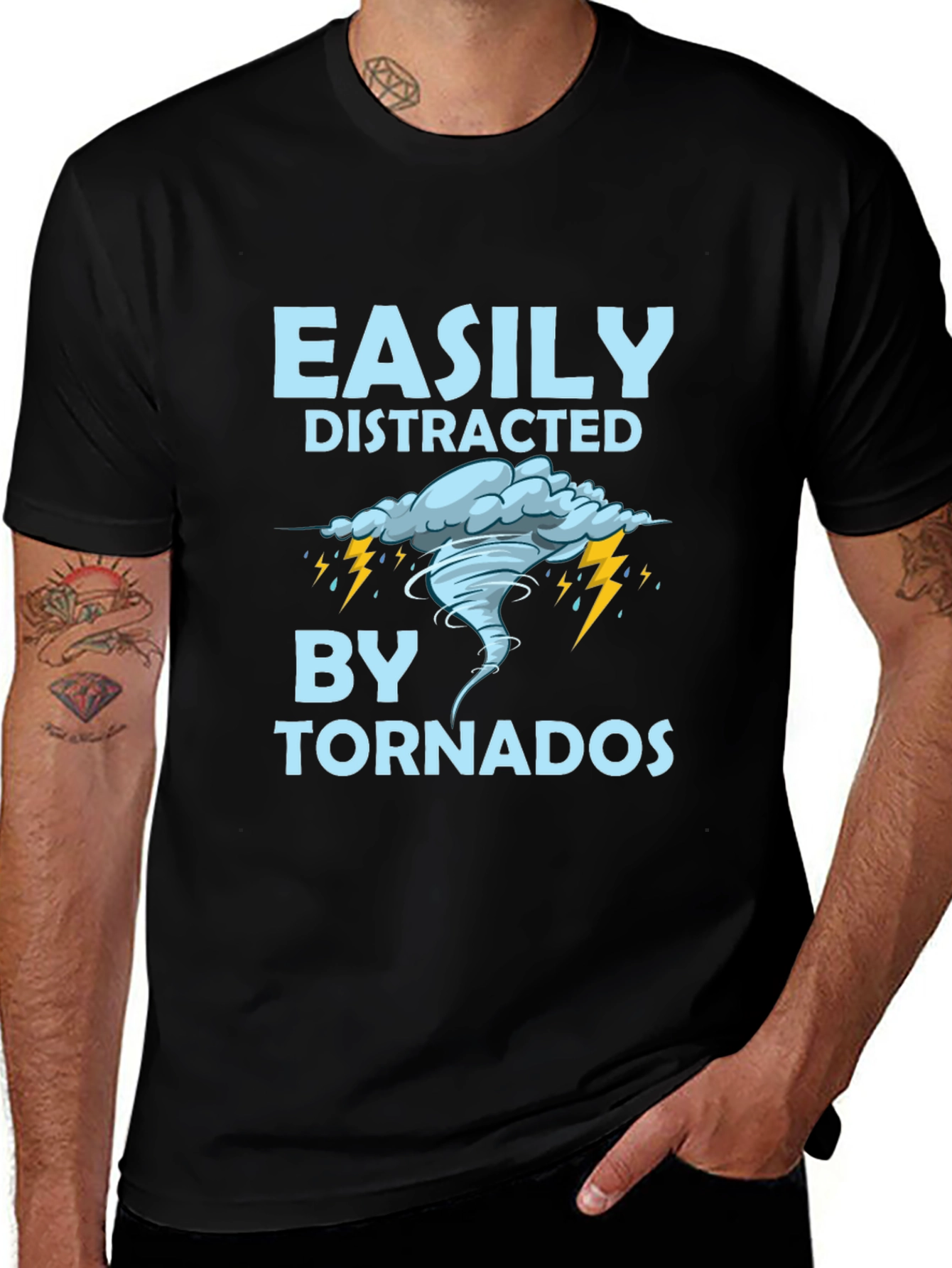Easily Distracted By Tornadoes T-Shirt